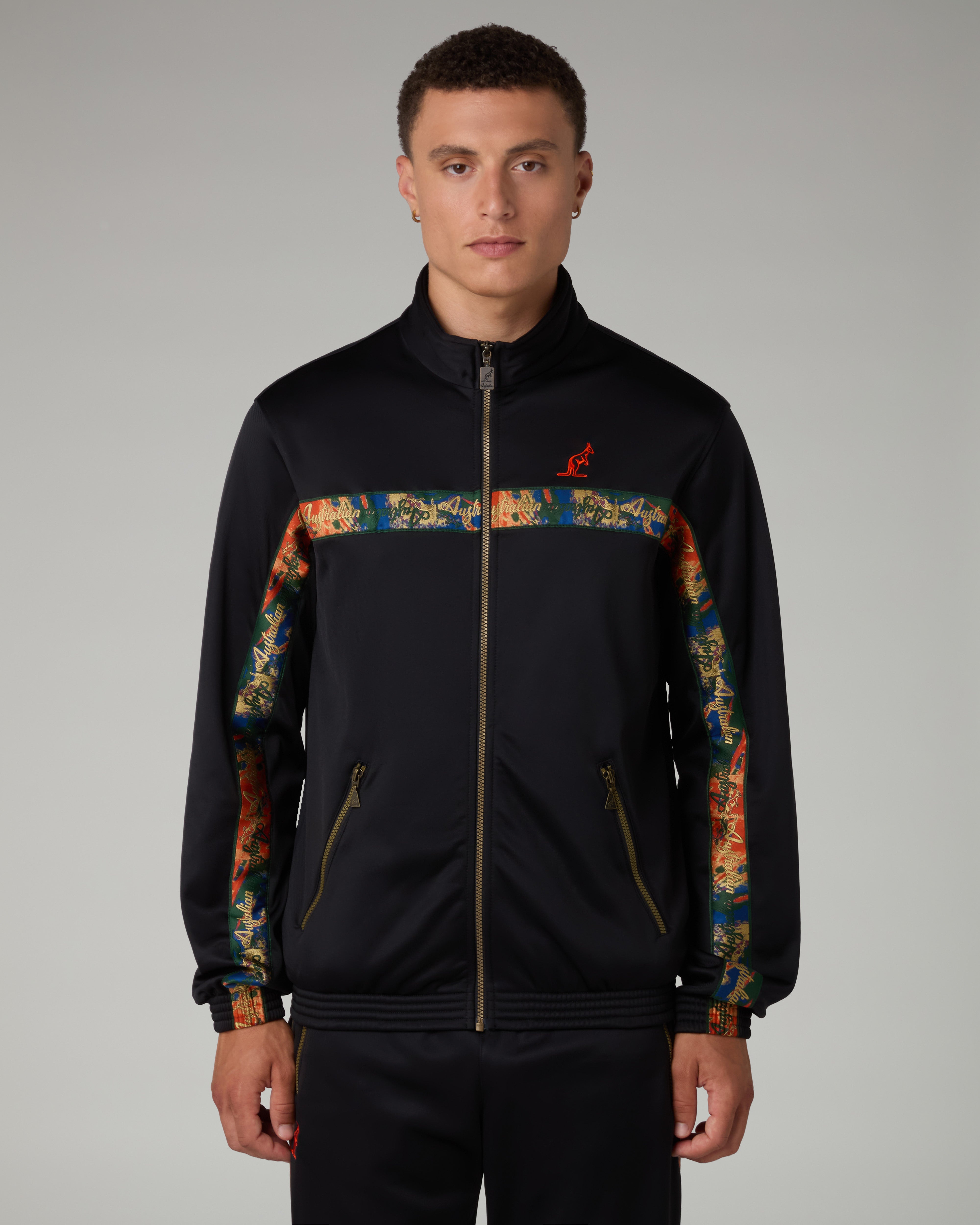 australian-nebula-tape-track-jacket-nera-full-zip image 1