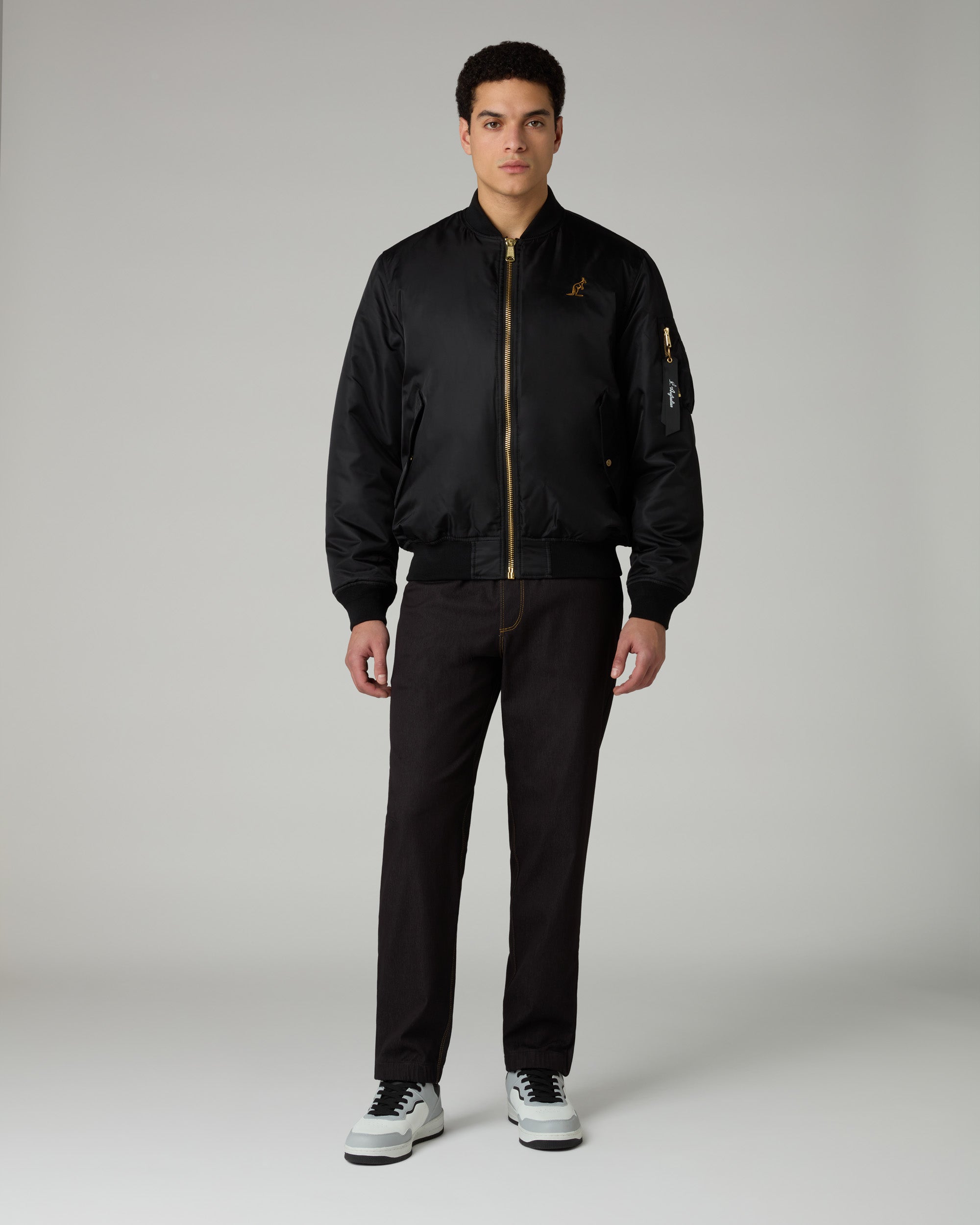 australian-archive-bomber-jacket-giubbotto-twill-nylon image 2