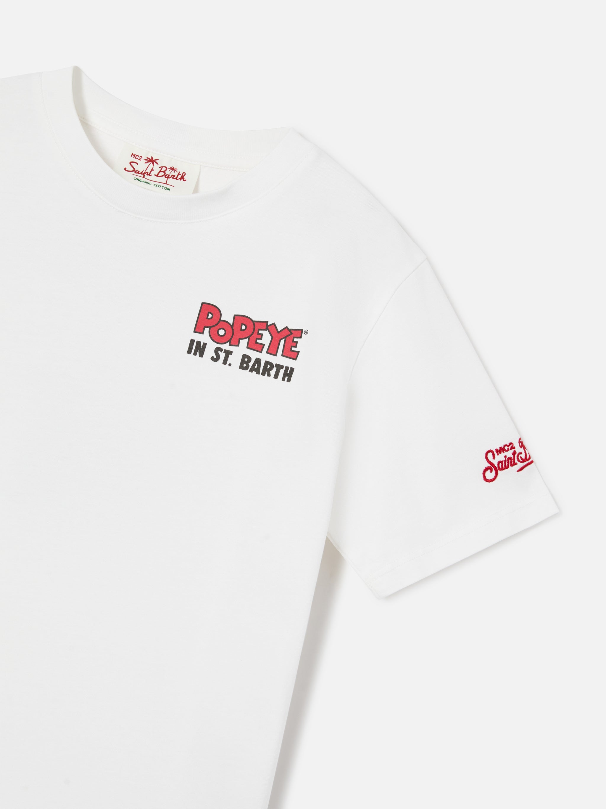 mc2-saint-barth-portland-jr-t-shirt-bambino-bianca-popeye-special-edition image 2