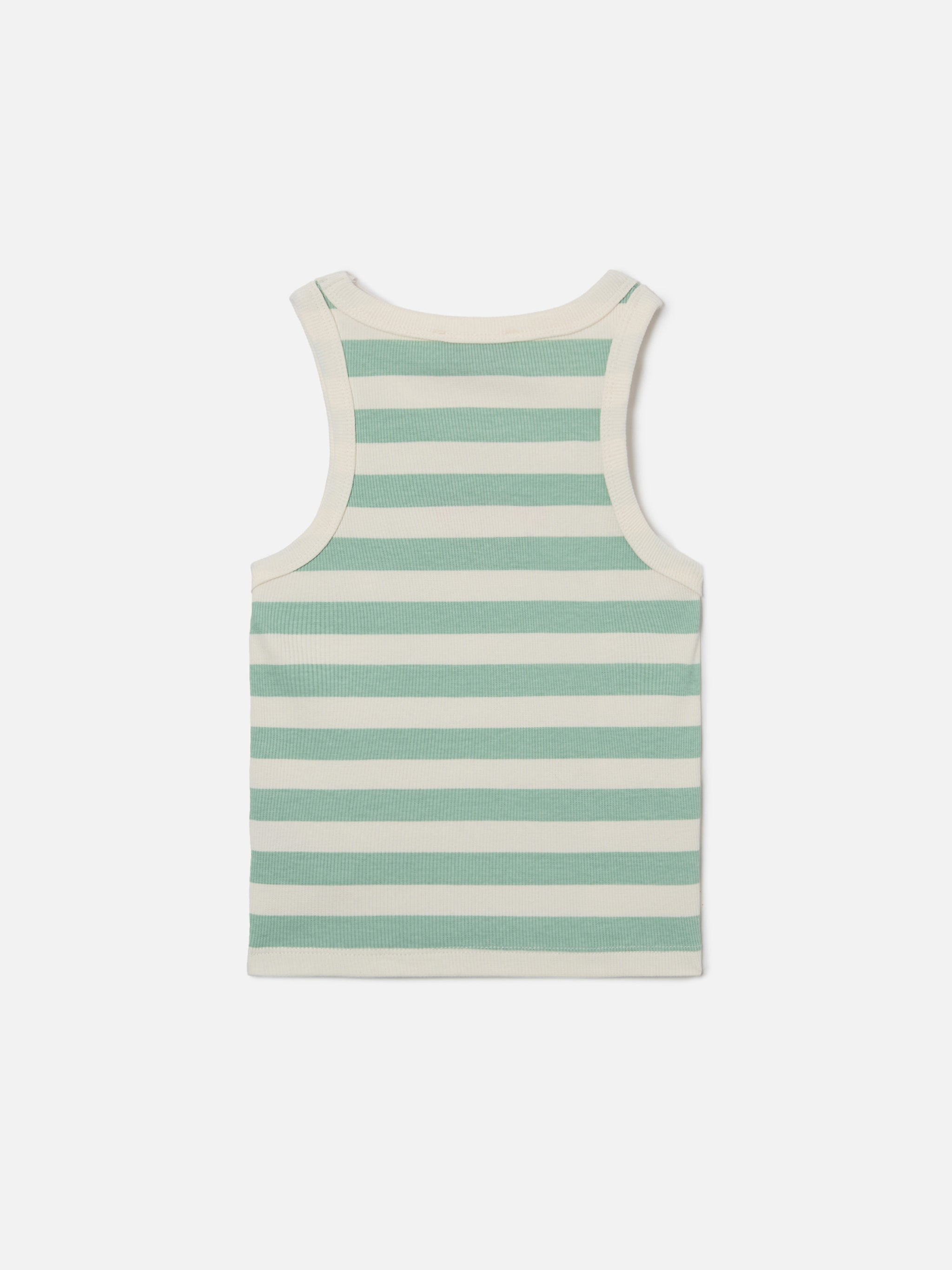 mc2-saint-barth-blue-jr-top-bambina-a-righe-verdi-e-bianche-logo-ricamato image 3