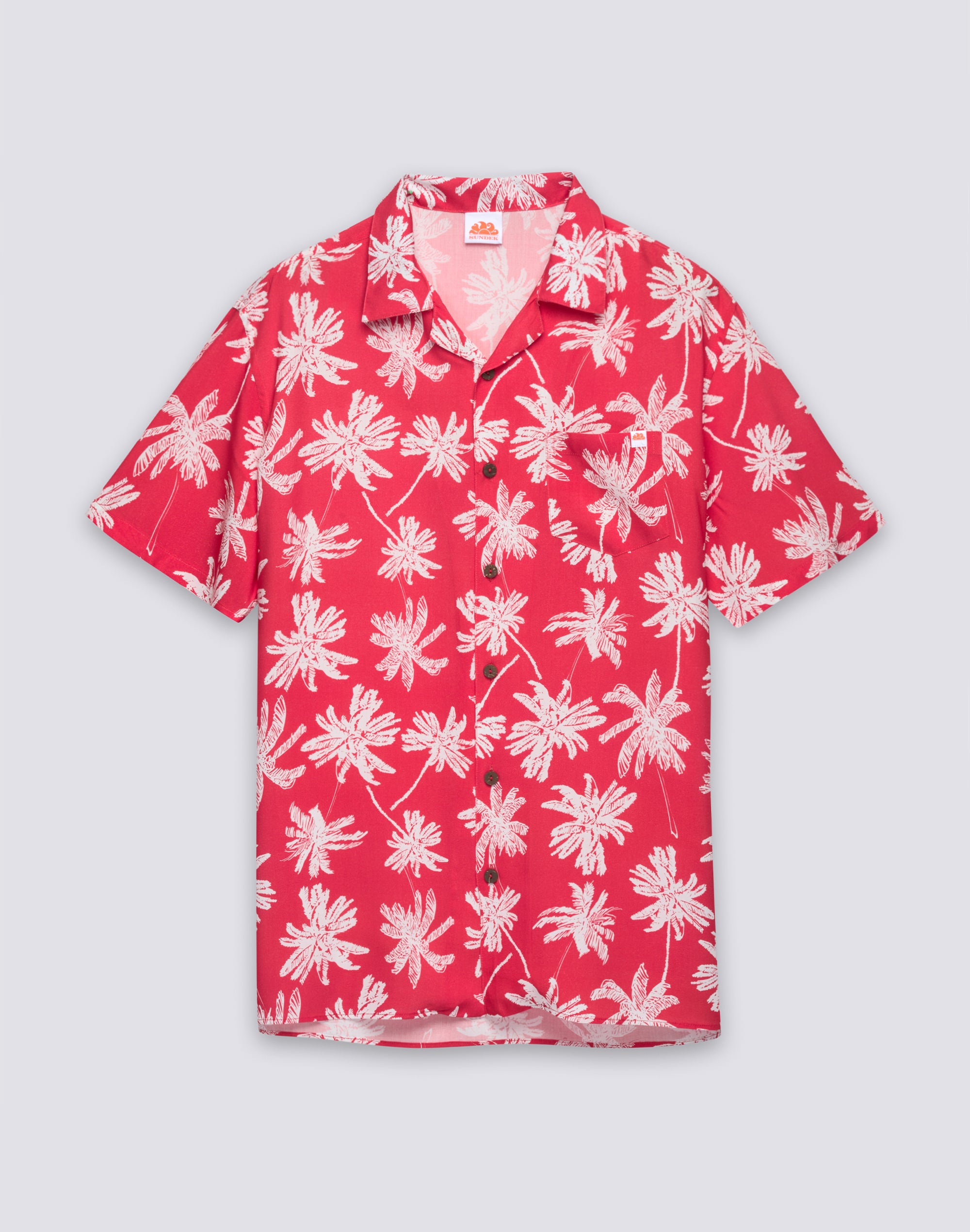 sundek-camicia-uomo-bowling-stampata-in-viscosa-popeline image 1
