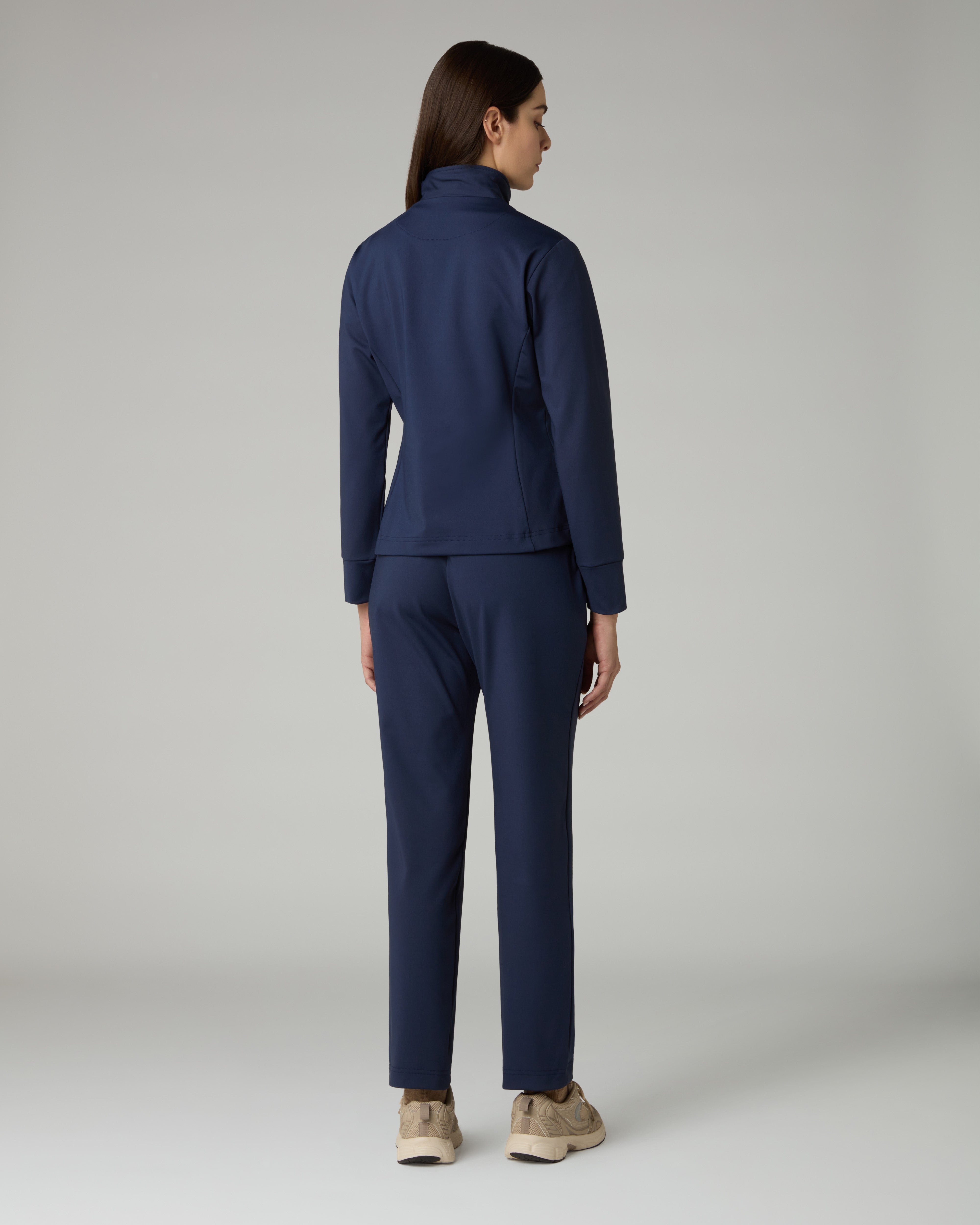 australian-essential-tracksuit-tuta-blu-inchiostro-silky-touch image 2