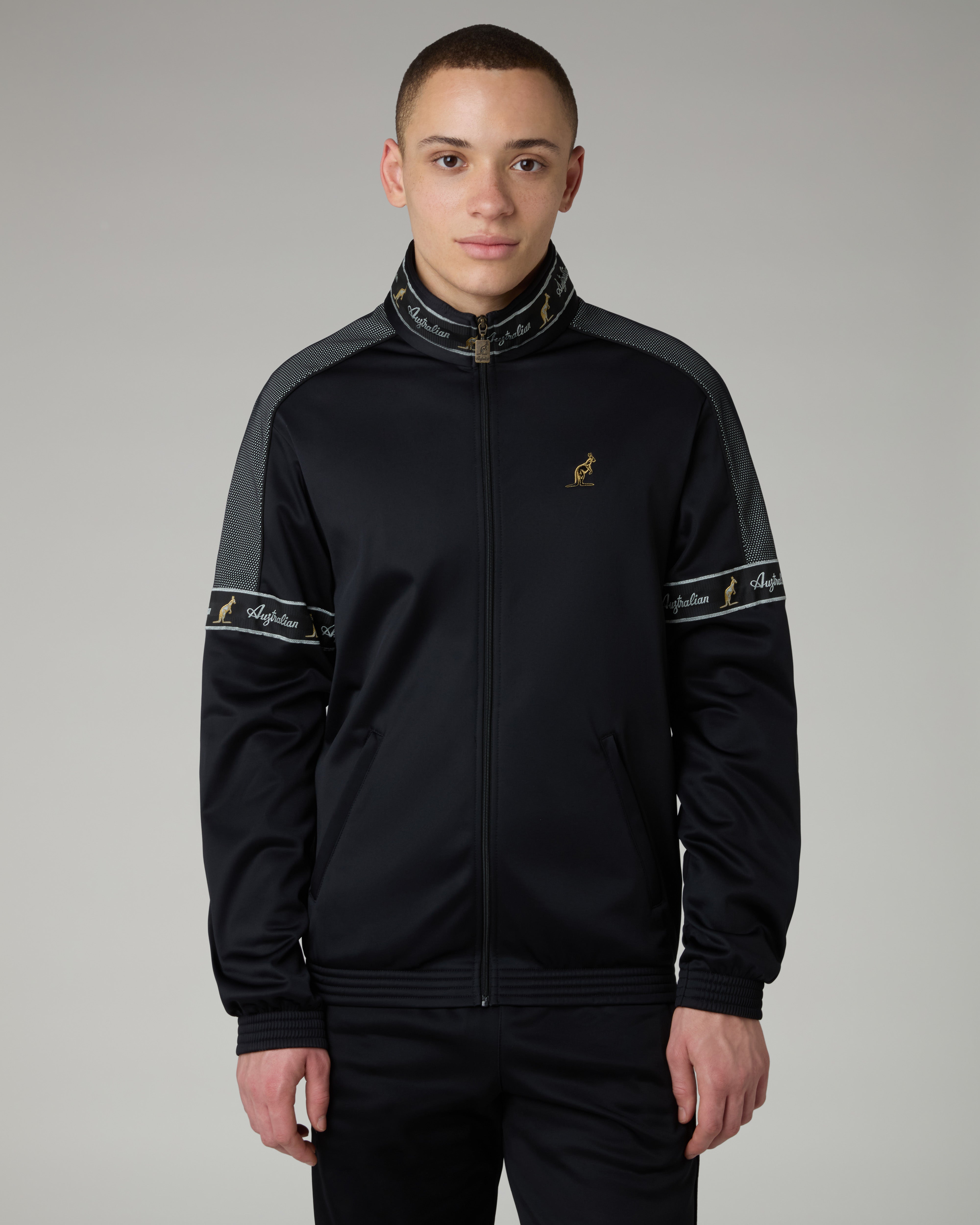 australian-black-tape-track-jacket-giacca-acetato-nera-full-zip image 6