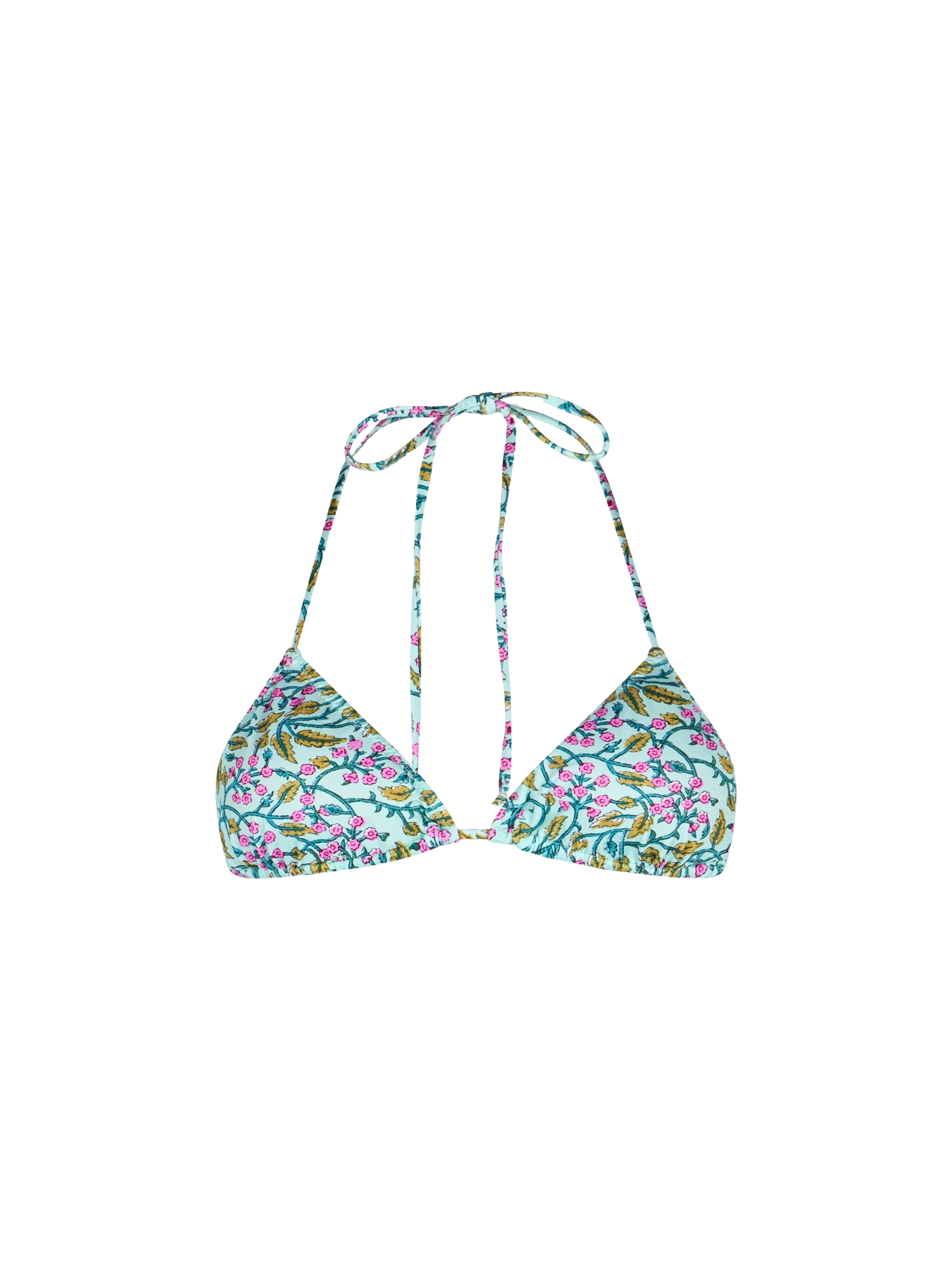 mc2-saint-barth-leah-top-bikini-triangolo-donna-floreale-multicolor image 1