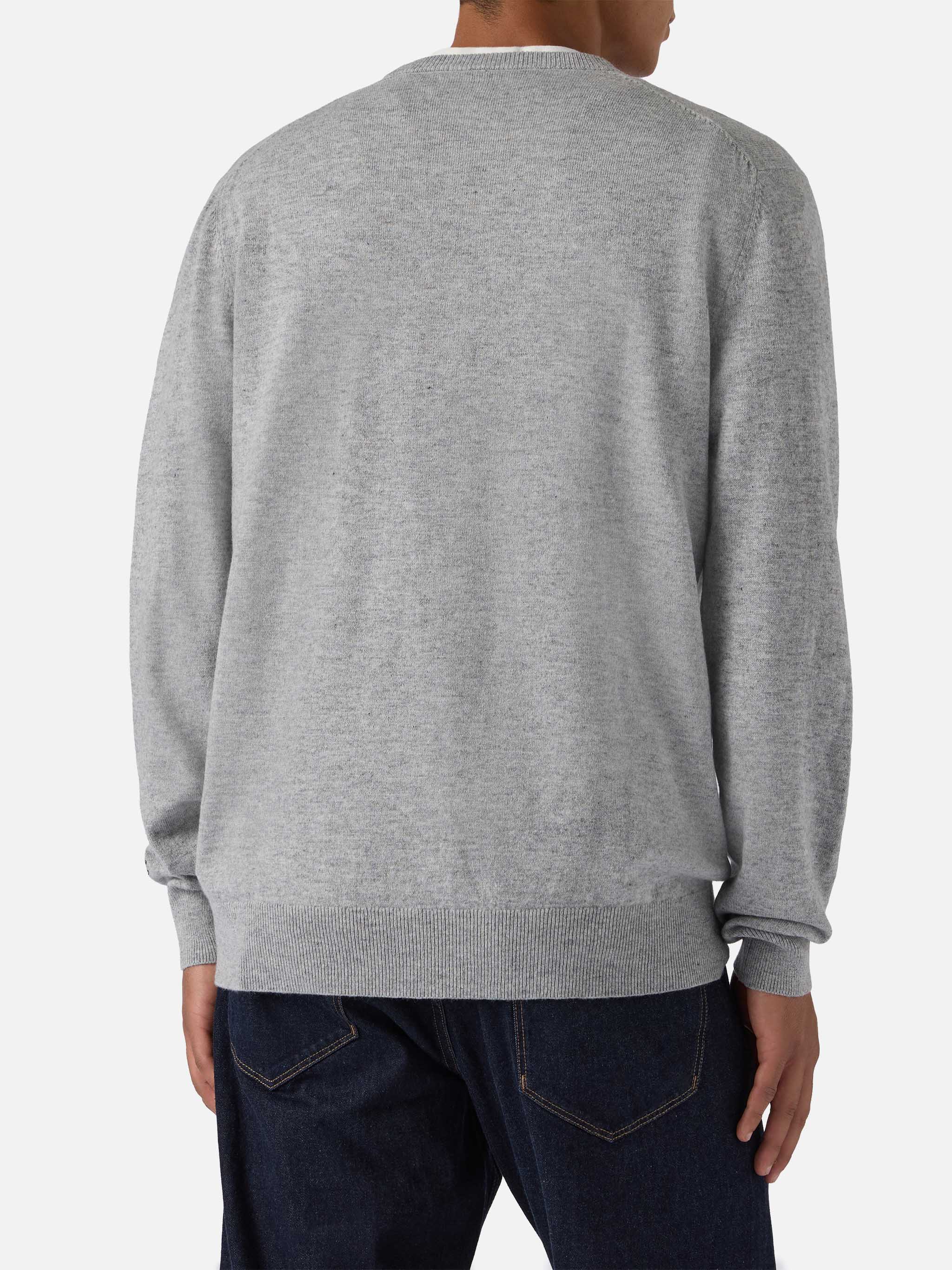 mc2-saint-barth-heron-light-maglione-girocollo-uomo-grigio-misto-cashmere image 4
