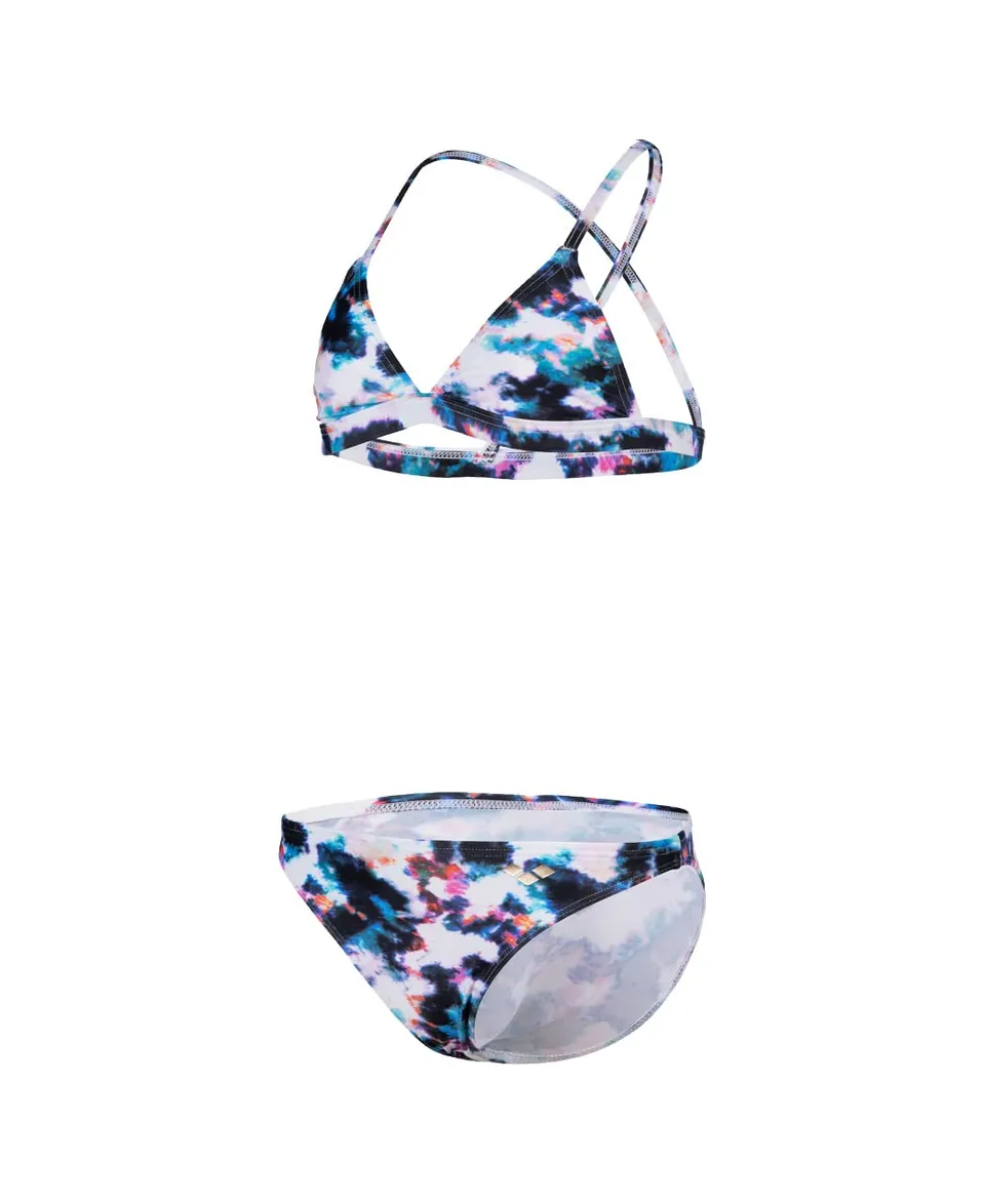 arena-tie-and-dye-bikini-a-triangolo-due-pezzi-bambina-e-ragazza image 1