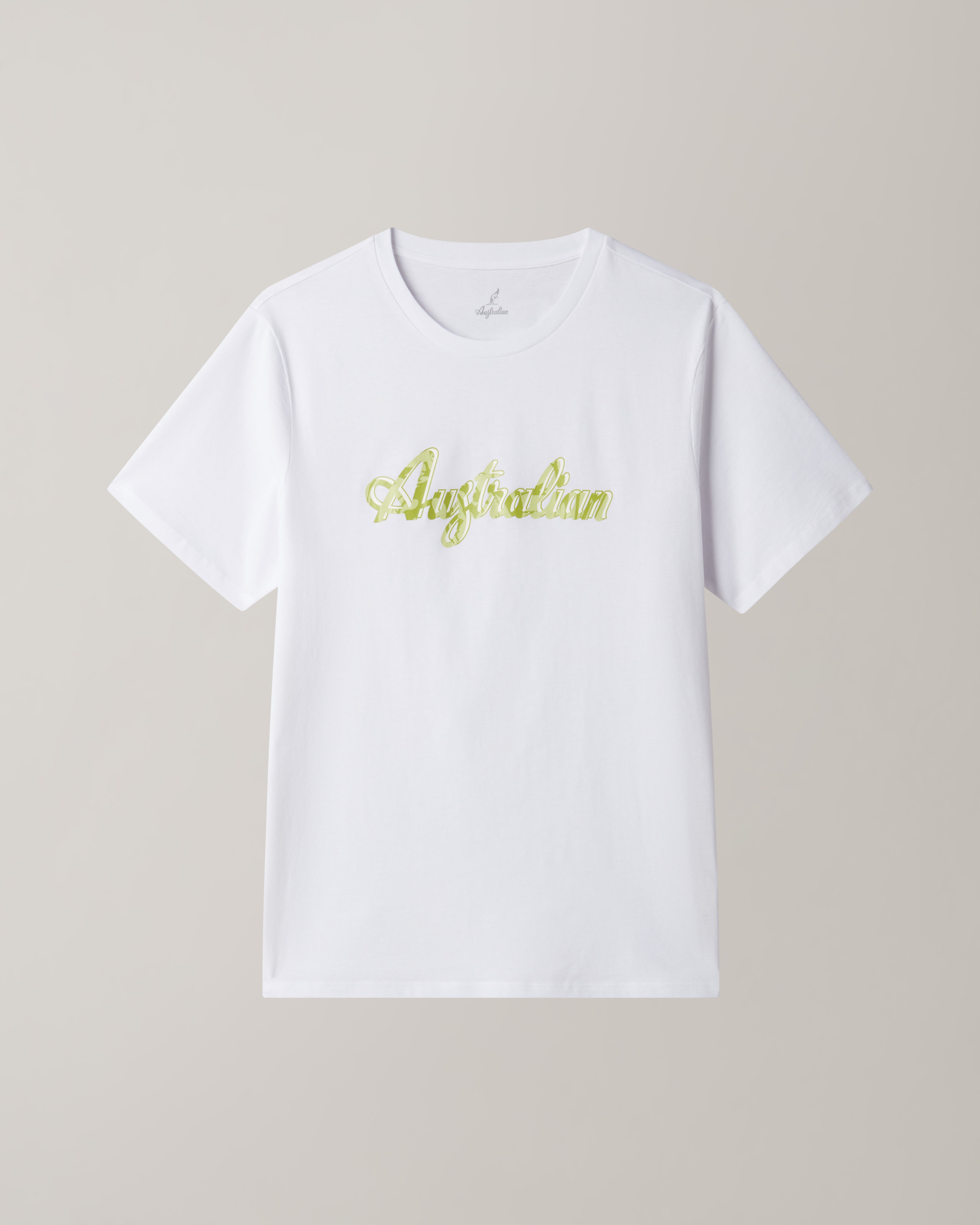 australian-logo-ripple-t-shirt-maglietta-cotone-bianca-regular image 5