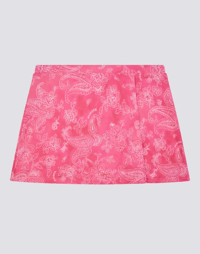 sundek-g622pal36yi-mini-gonna-pareo-bambina-stampa-hibi-paisley image 1