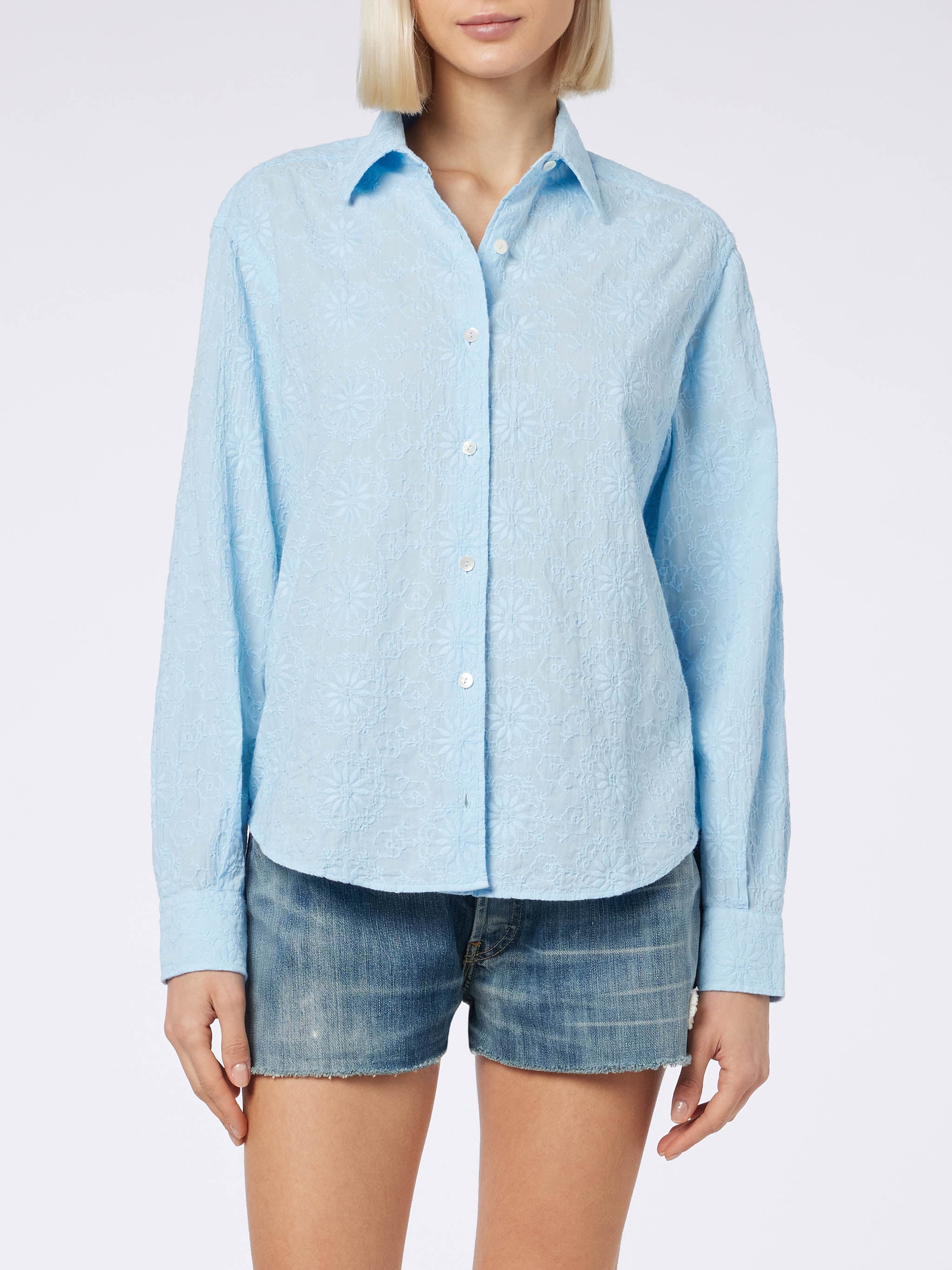mc2-saint-barth-meredith-camicia-donna-in-sangallo-cotone-azzurro image 1