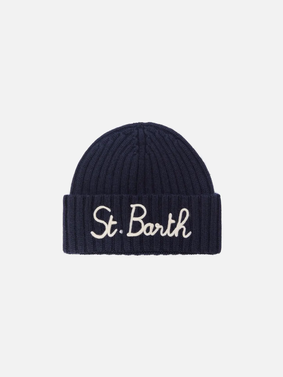 berretto-mc2-saint-barth-wengen-in-misto-cashmere-blu-con-ricamo-st-barth image 1