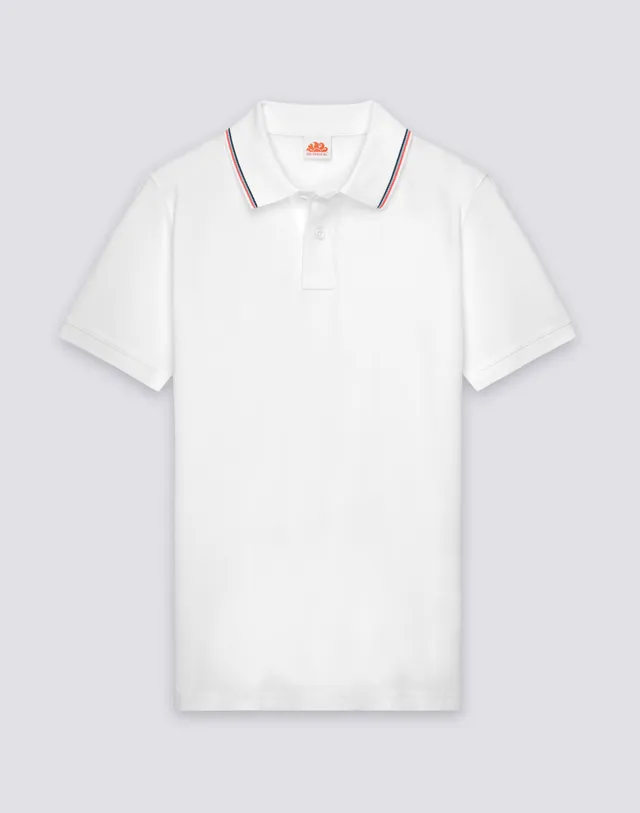 sundek-polo-uomo-in-cotone-pima-piquet-tinta-unita-logo-ricamato image 1