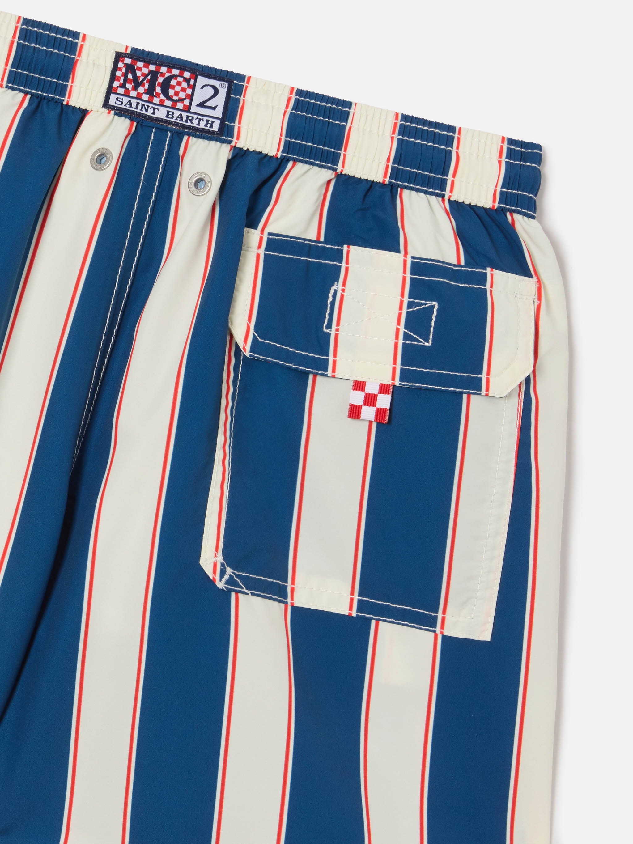 mc2-saint-barth-syros-jr-costume-bambino-a-righe-bianco-blu-rosso image 3