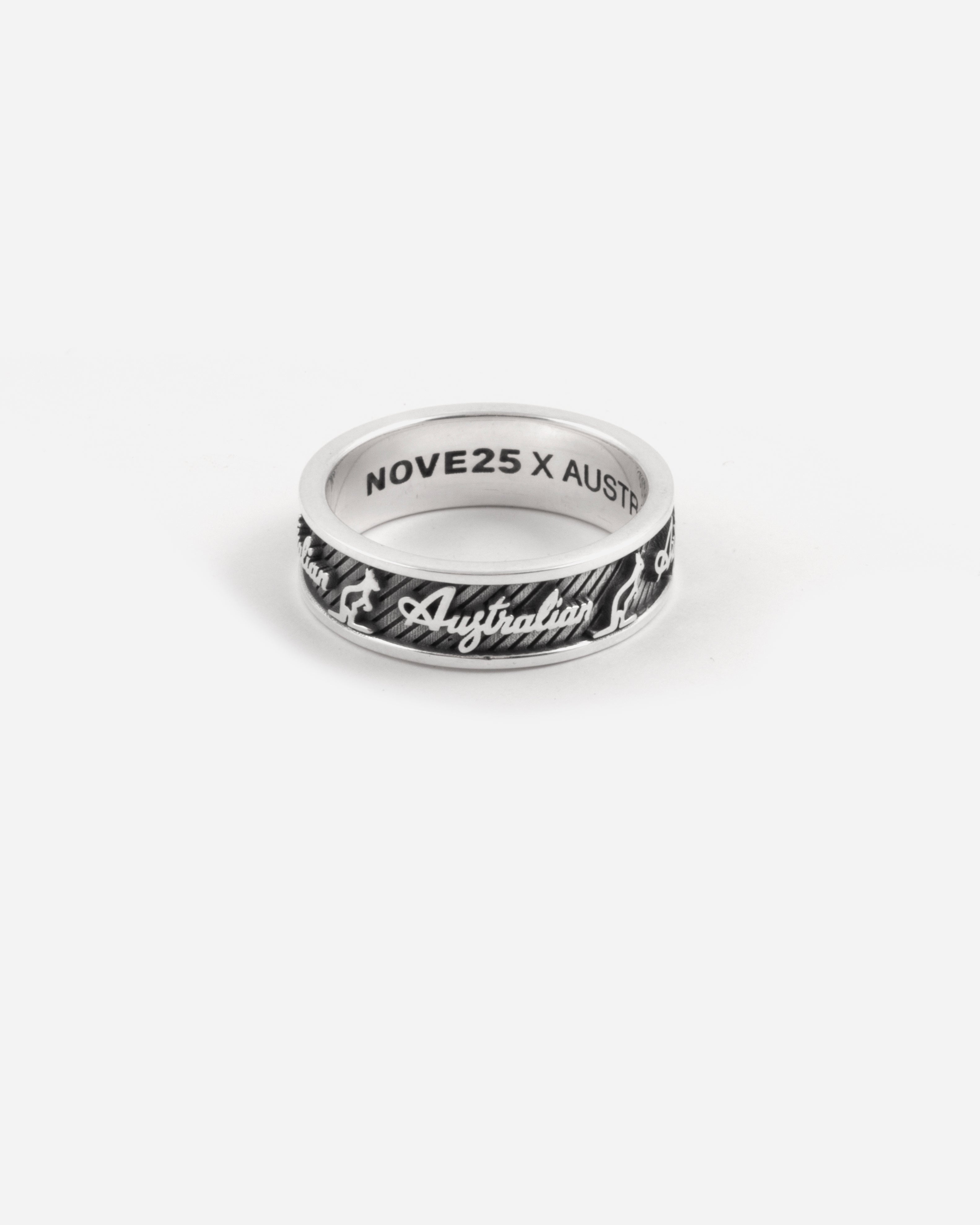 australian-banda-ring-heritage-anello-fascia-silver-7-mm image 2