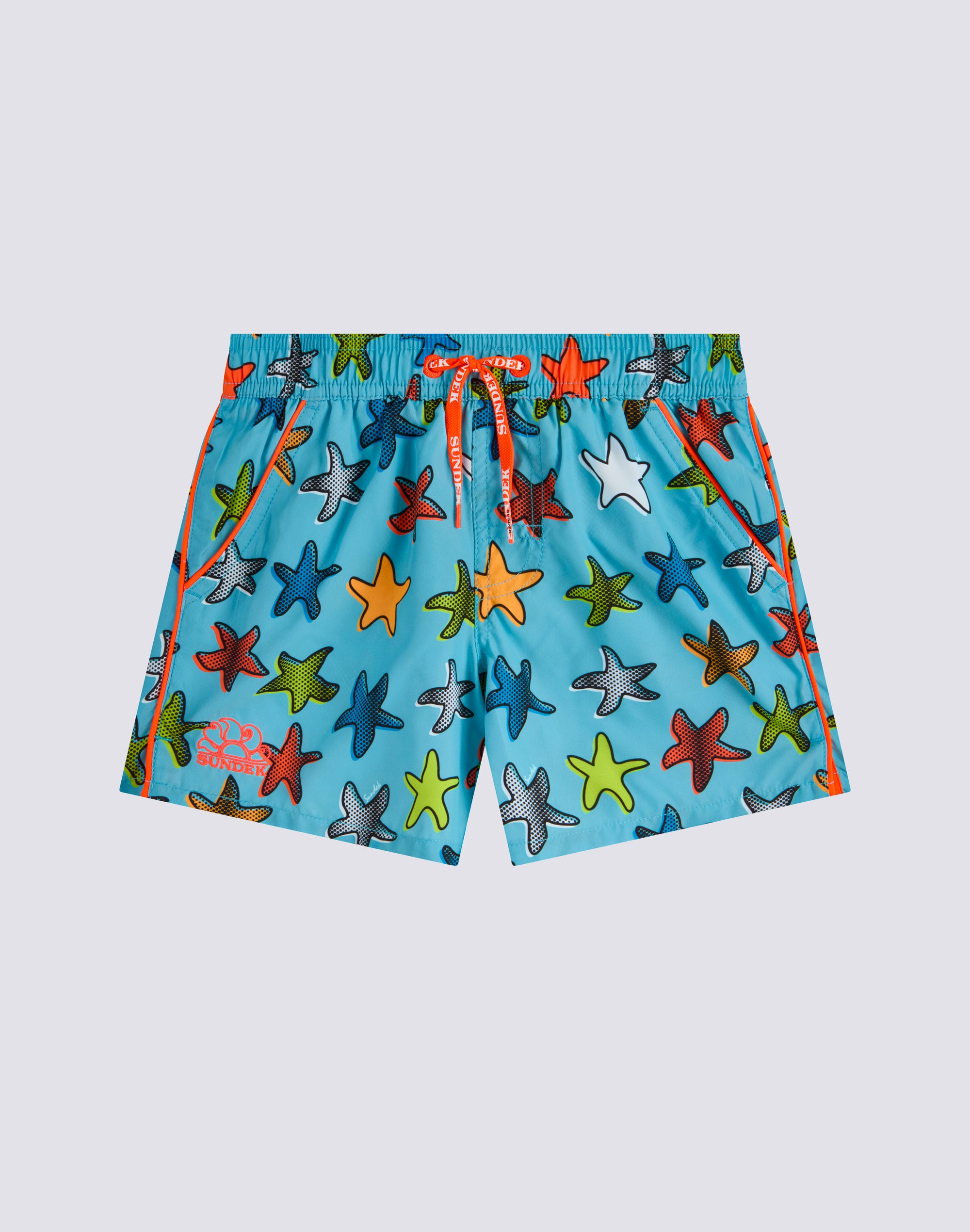 sundek-costume-bambino-corto-happy-star-in-poliestere-riciclato-repreve image 1