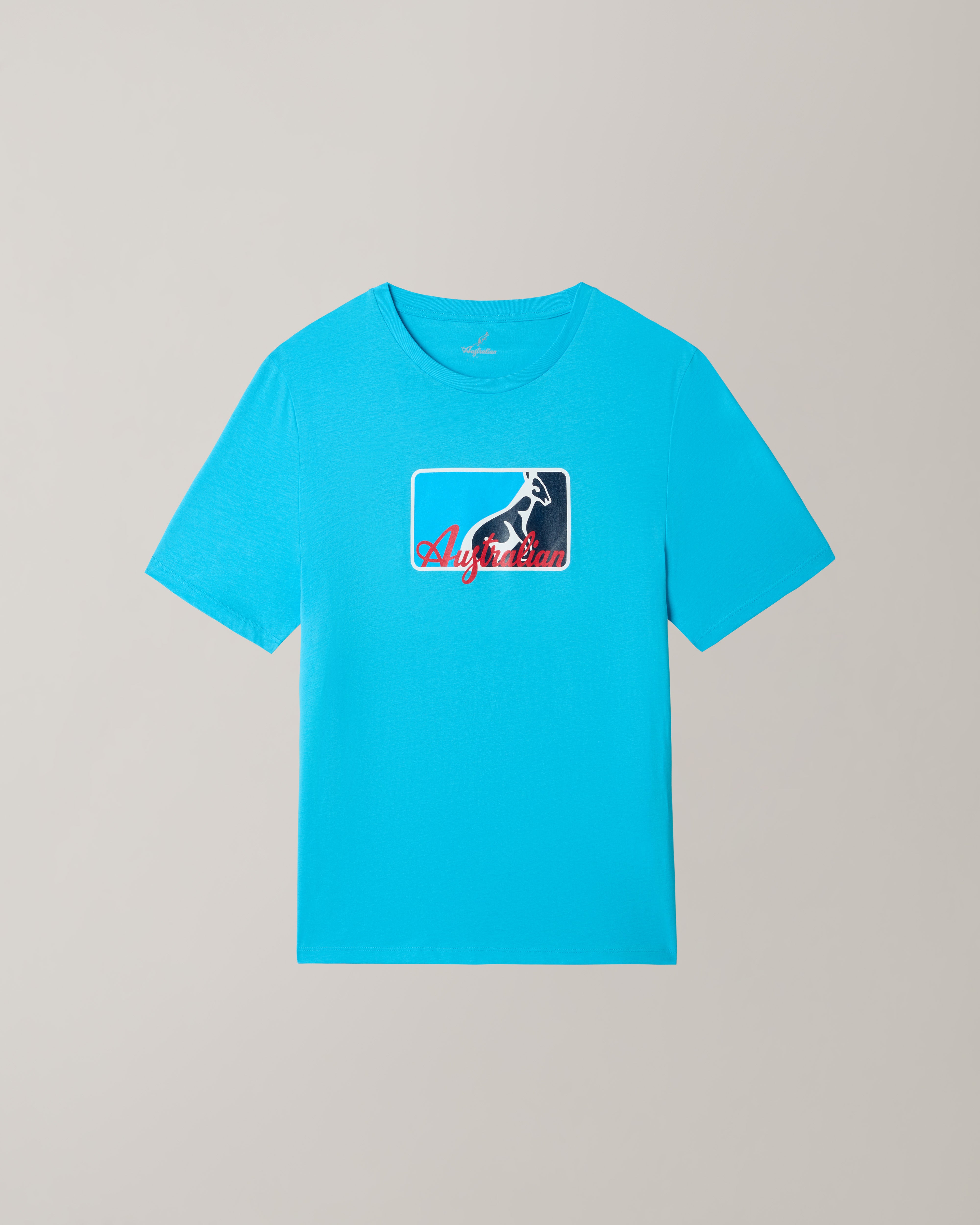 australian-league-t-shirt-in-cotone-con-stampa-petto image 5