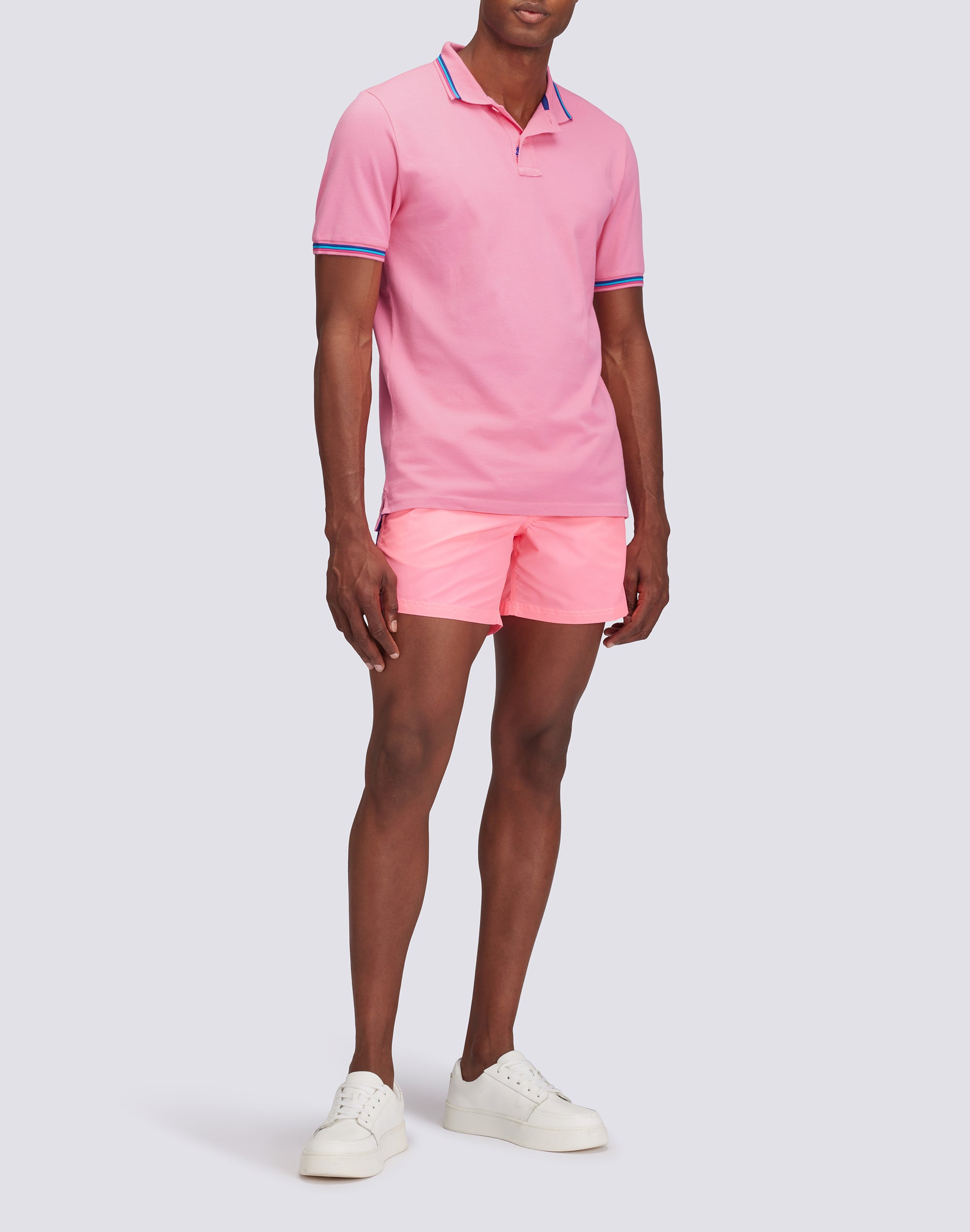 sundek-polo-brice-uomo-in-cotone-piquet-con-bande-tricolor image 4
