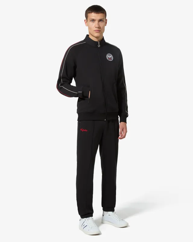 australian-tennis-crew-tracksuit-tuta-in-felpa-nera image 1