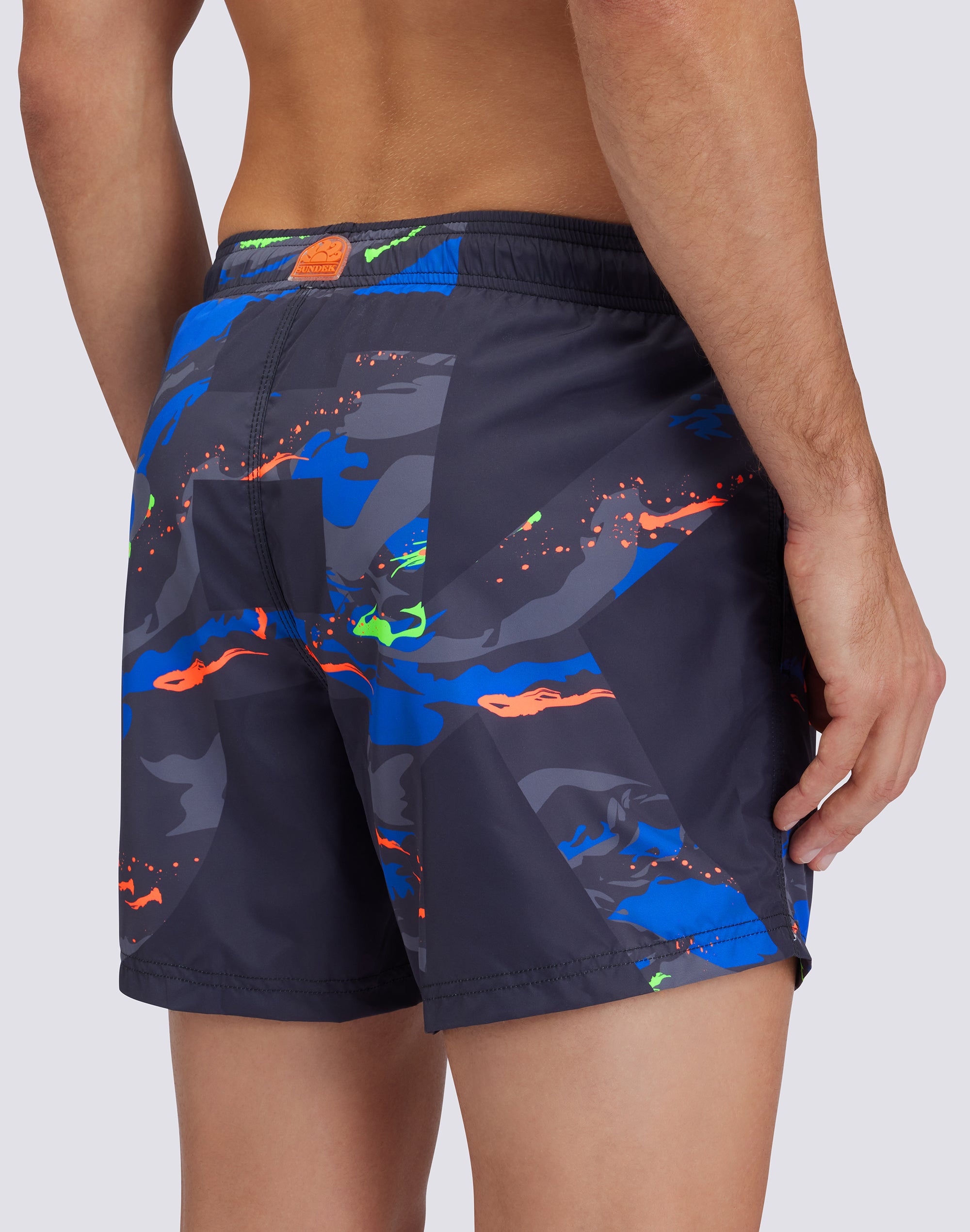 sundek-costume-uomo-corto-macro-logo-repreve-35-cm image 3
