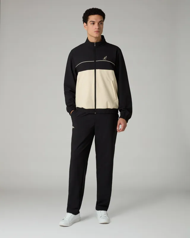 australian-icon-match-tuta-completa-uomo-nera-elasticizzata-full-zip image 1