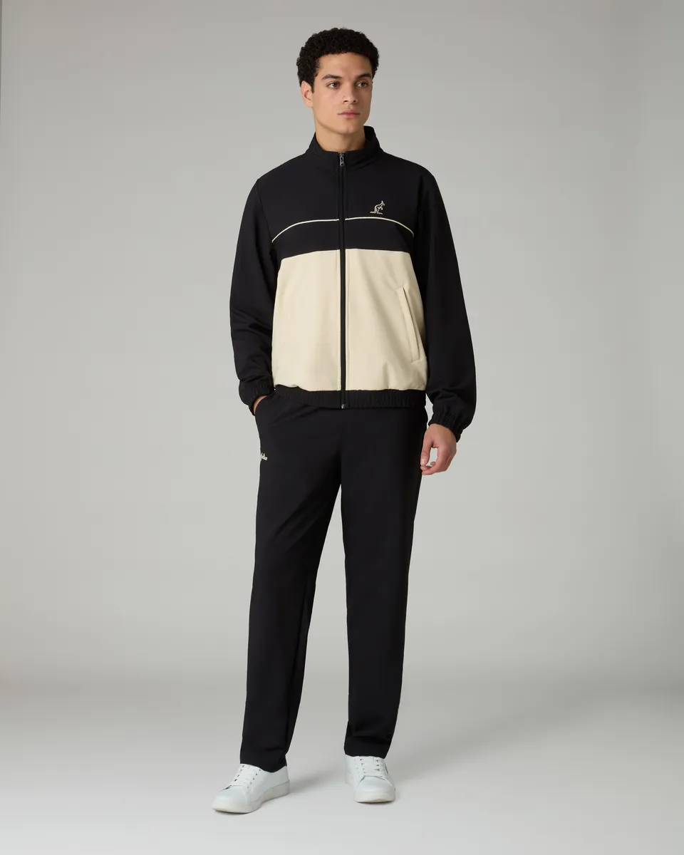 australian-icon-match-tuta-completa-uomo-nera-elasticizzata-full-zip image 1