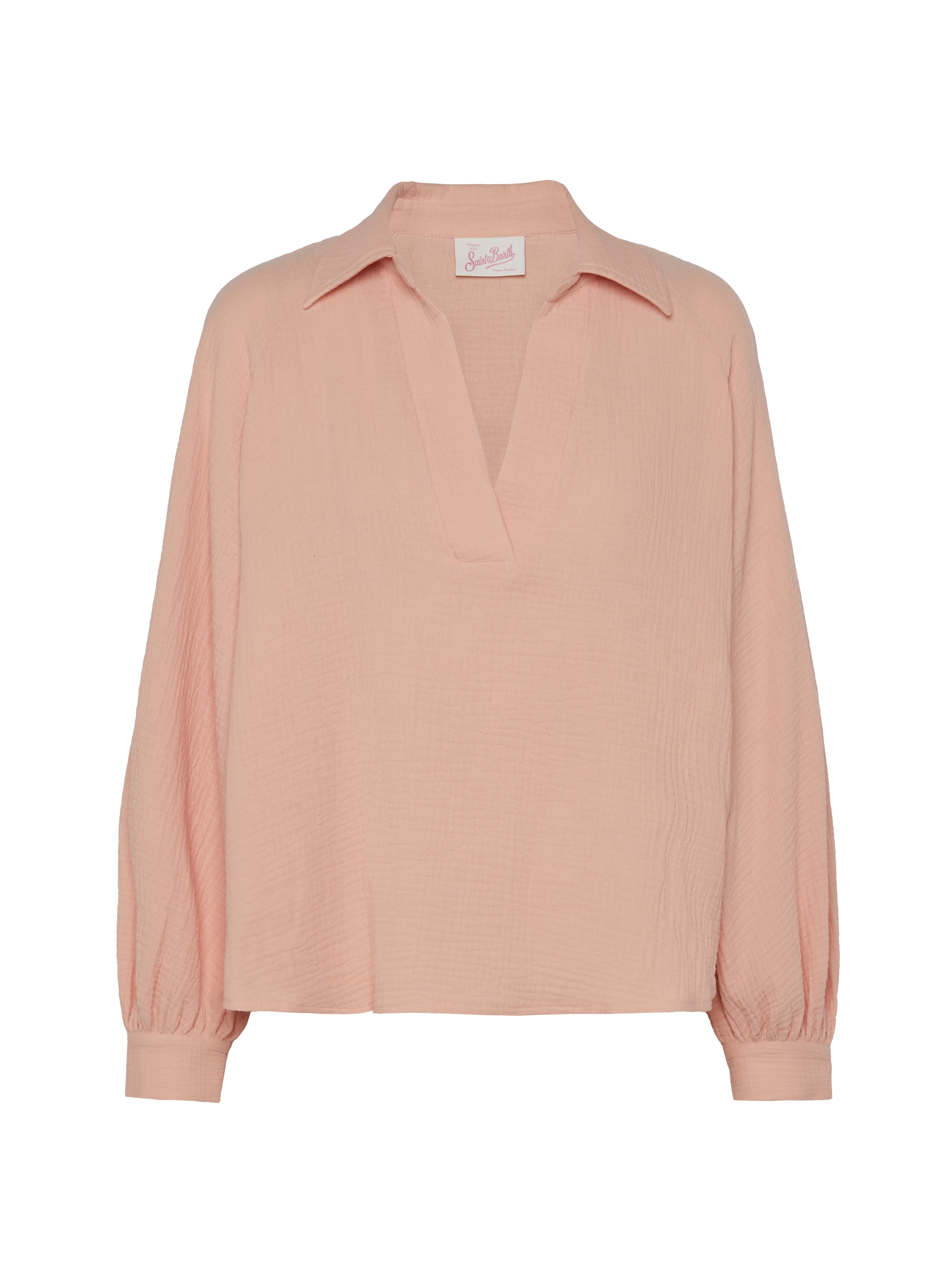 mc2-saint-barth-blusa-maira-donna-in-mussola-rosa image 5