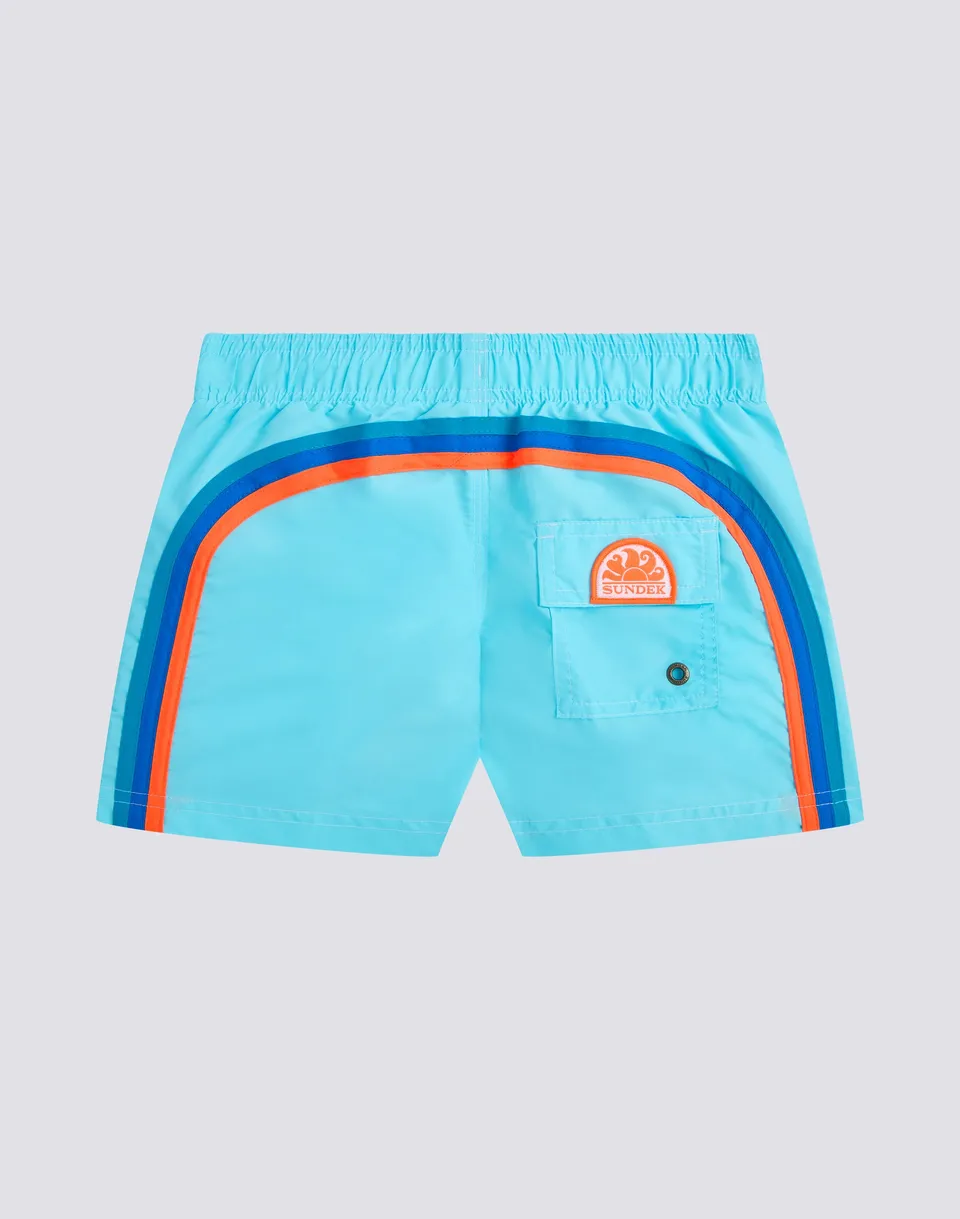 sundek-iconic-taffet-costume-da-bagno-bambino-corto-vita-elasticata-2 image 1