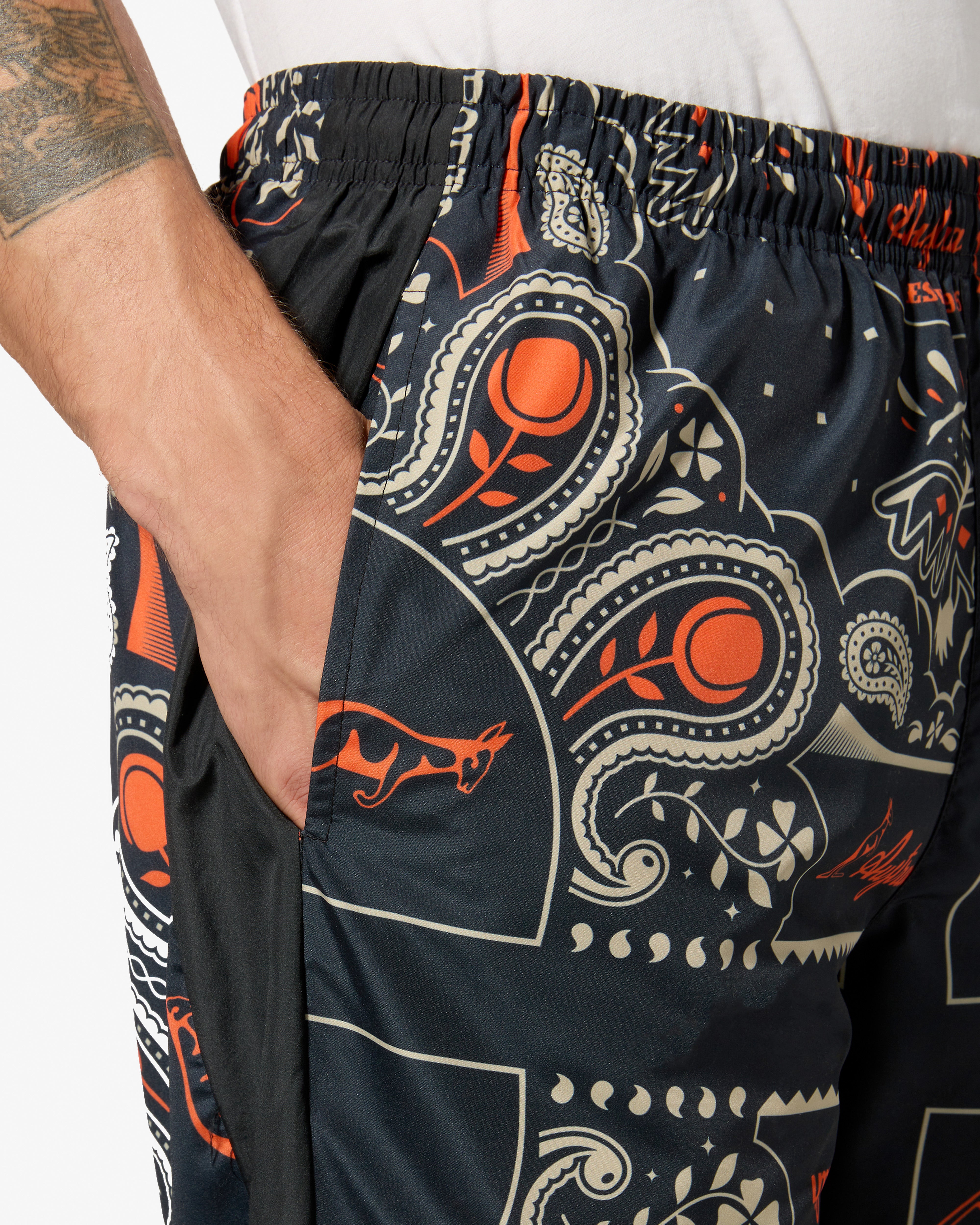 australian-bandana-pantalone-tuta-smash-antracite image 4