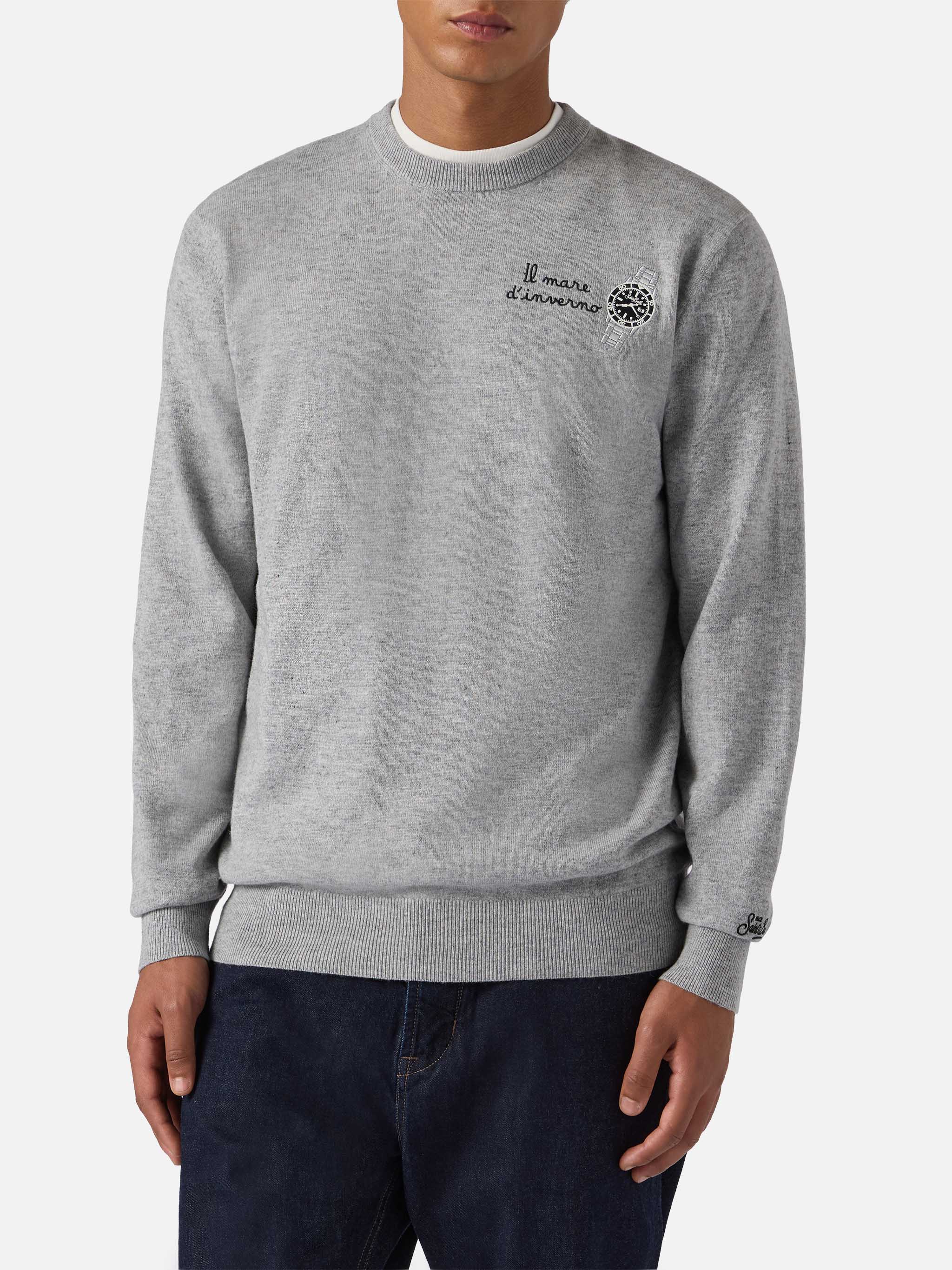 maglione-mc2-saint-barth-heron-light-girocollo-misto-cashmere-ricamo-il-mare-d-i image 2