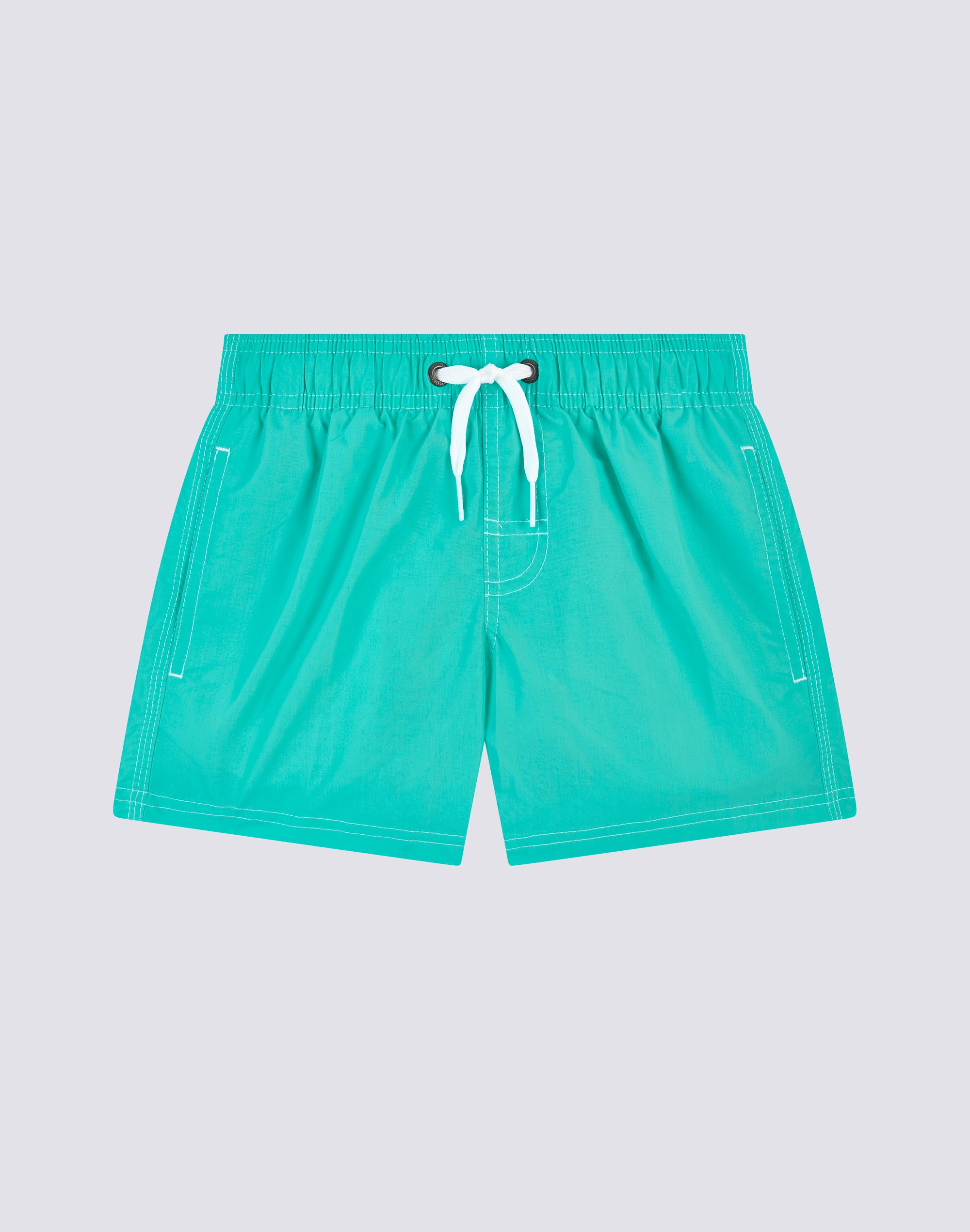 sundek-costume-mare-bambino-corto-vita-elasticata-iconic-taffeta-b504bdta100 image 2