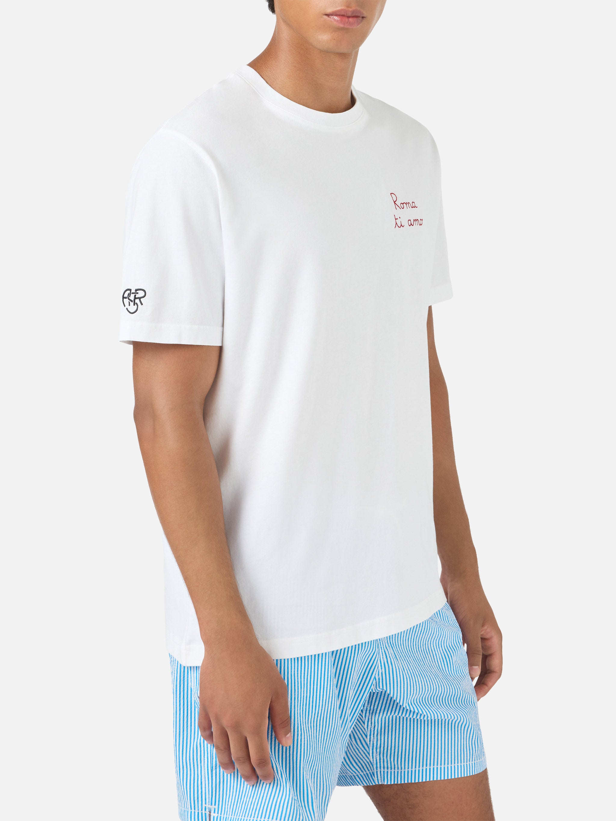 mc2-saint-barth-t-shirt-portofino-uomo-bianca-roma-ti-amo-as-roma-special-editio image 2