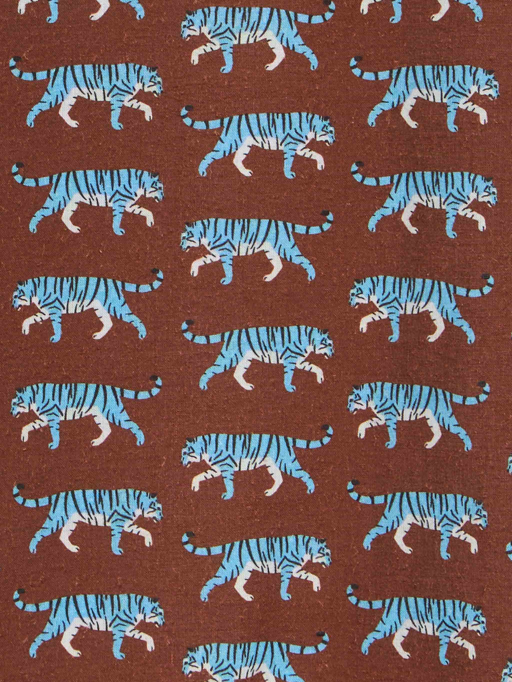 mc2-saint-barth-camicia-in-mussola-di-cotone-marrone-da-bambino-con-stampa-tigre image 3
