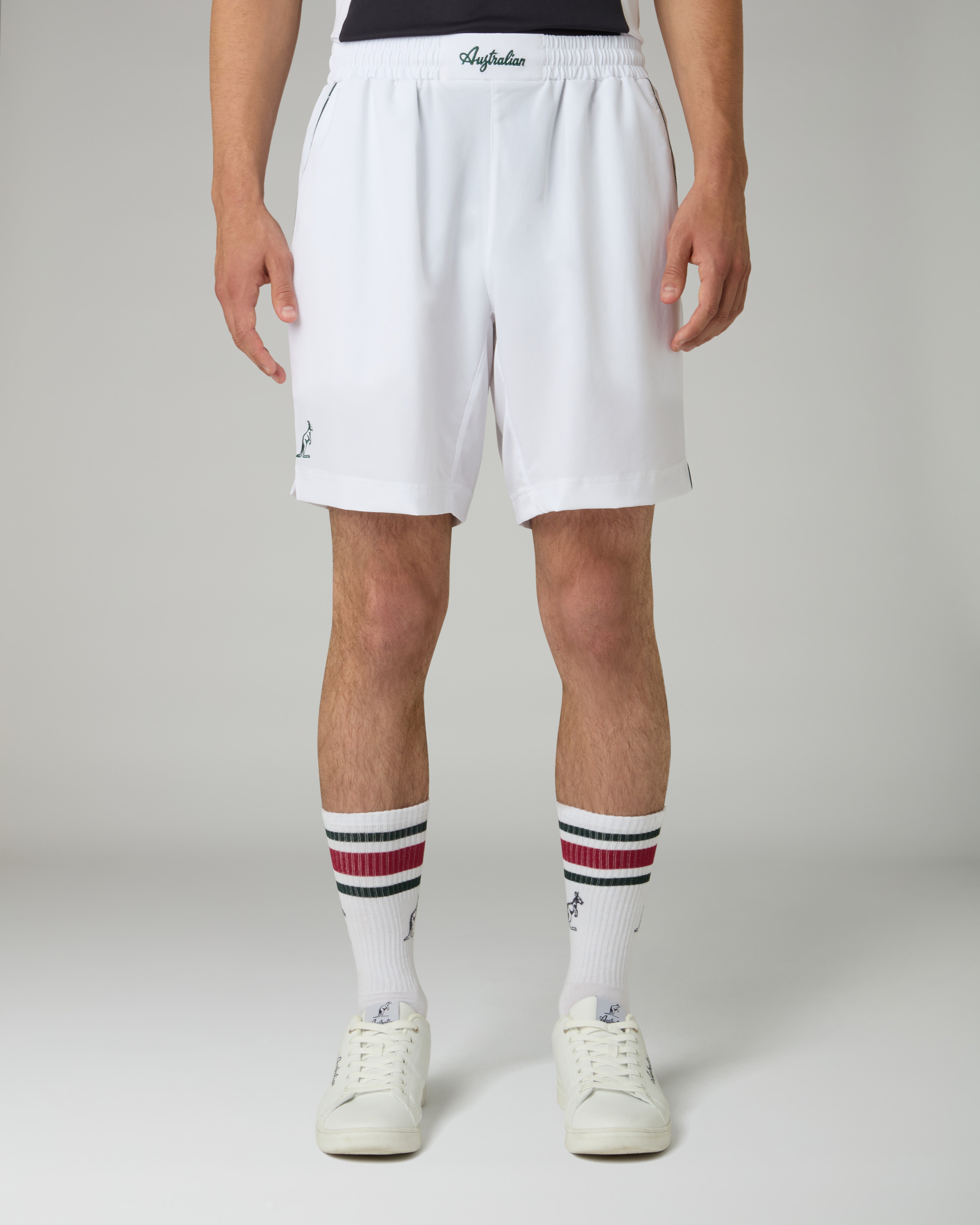 australian-slam-classic-short-short-tennis-bianco-bi-elastico image 1