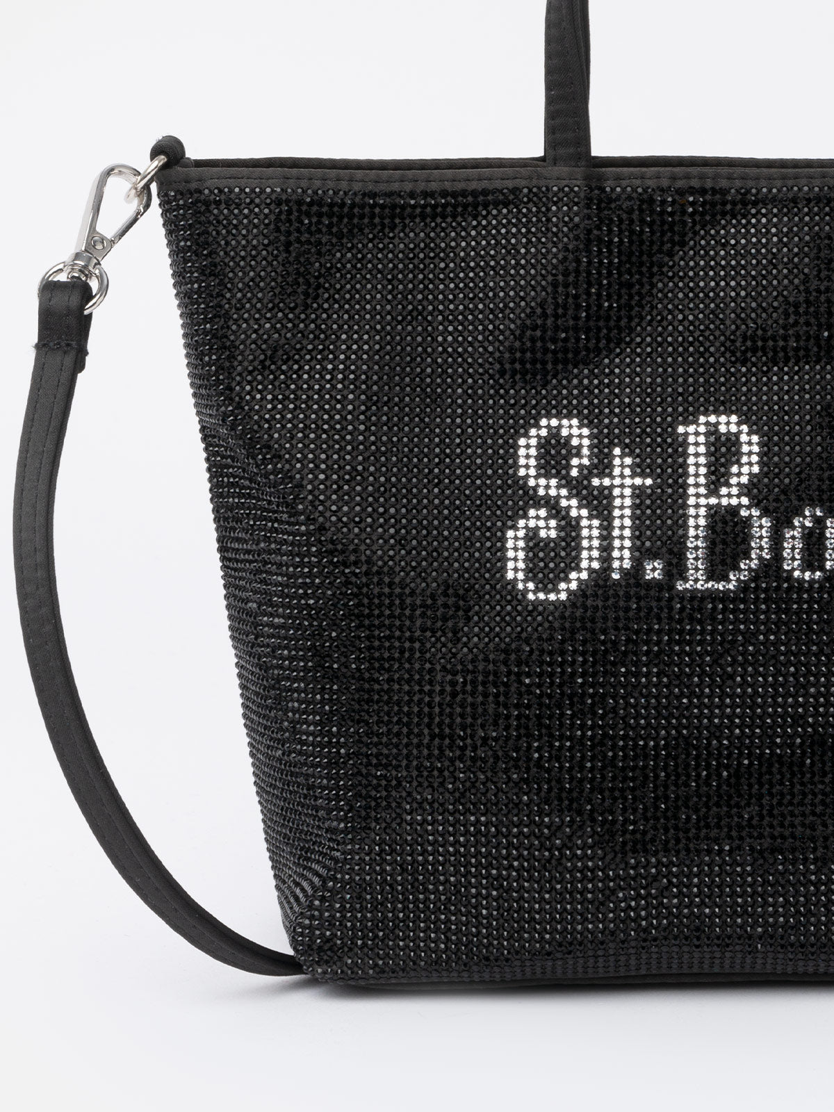 mc2-saint-barth-strass-mini-bag-nera-con-strass-neri image 2