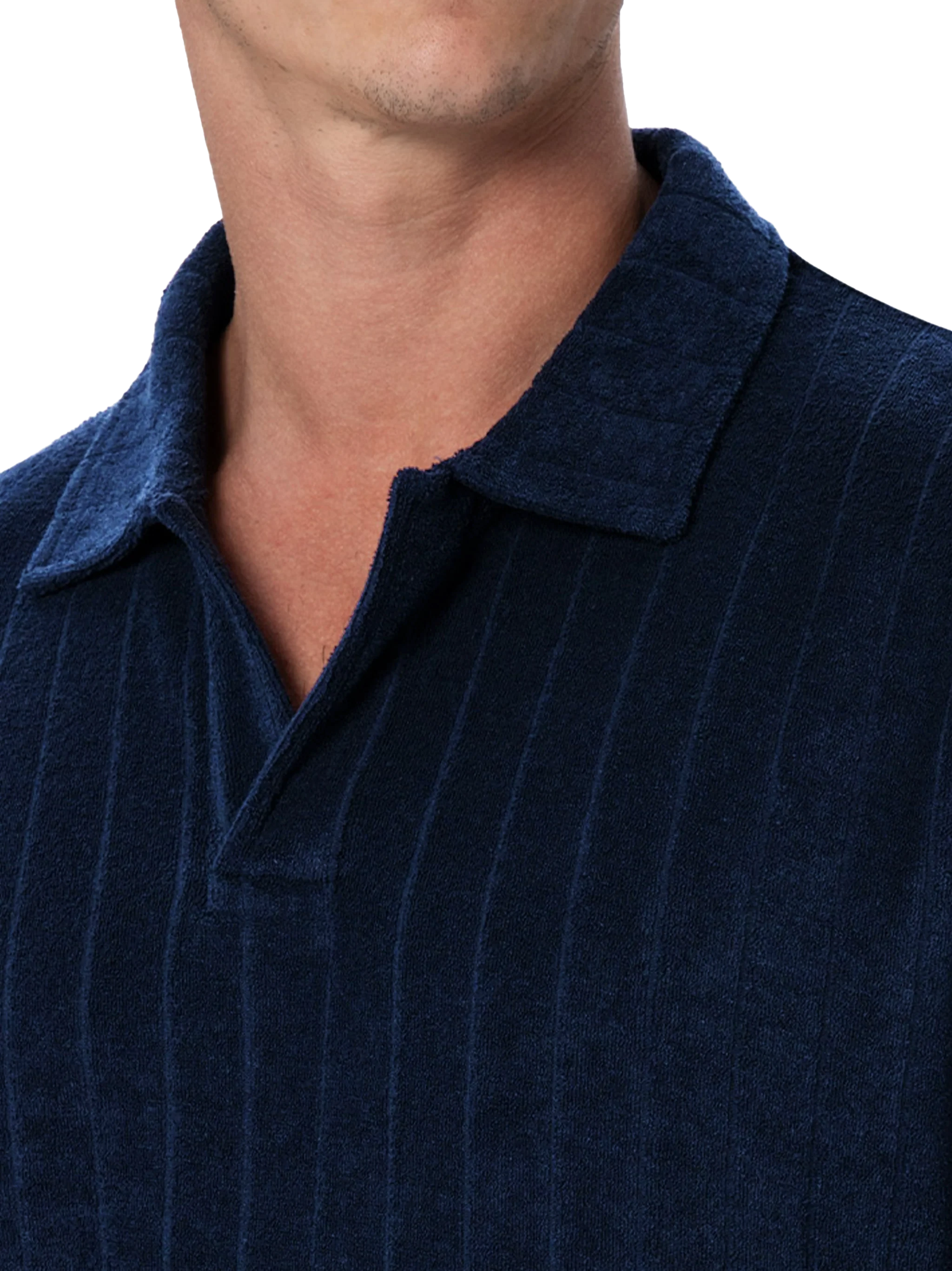 mc2-saint-barth-jeremy-polo-uomo-spugna-a-righe-blu image 4