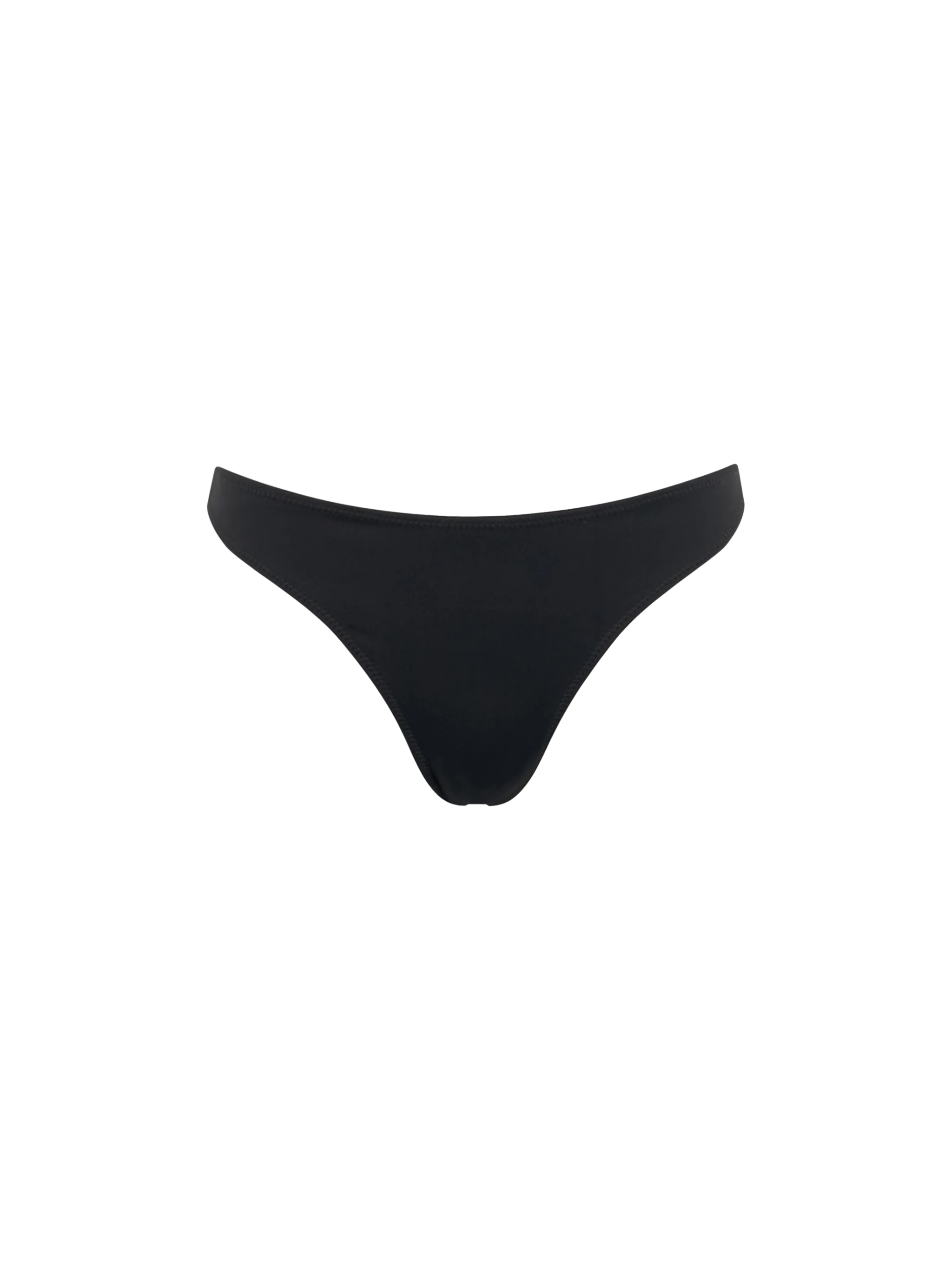 mc2-saint-barth-naomi-slip-bikini-donna-nero-tinta-unita image 1