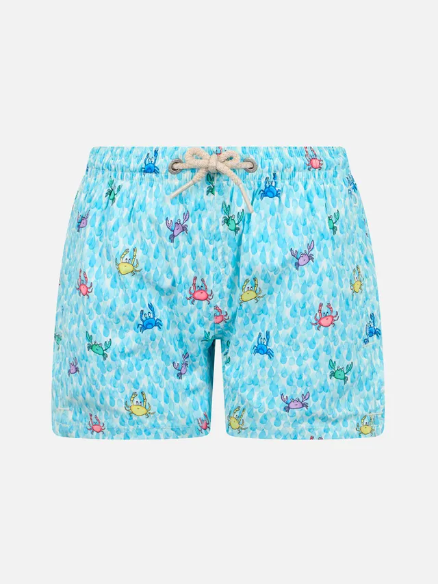 mc2-saint-barth-comfort-light-jr-costume-bagno-bambino-bianco-con-stampa-granchi image 1