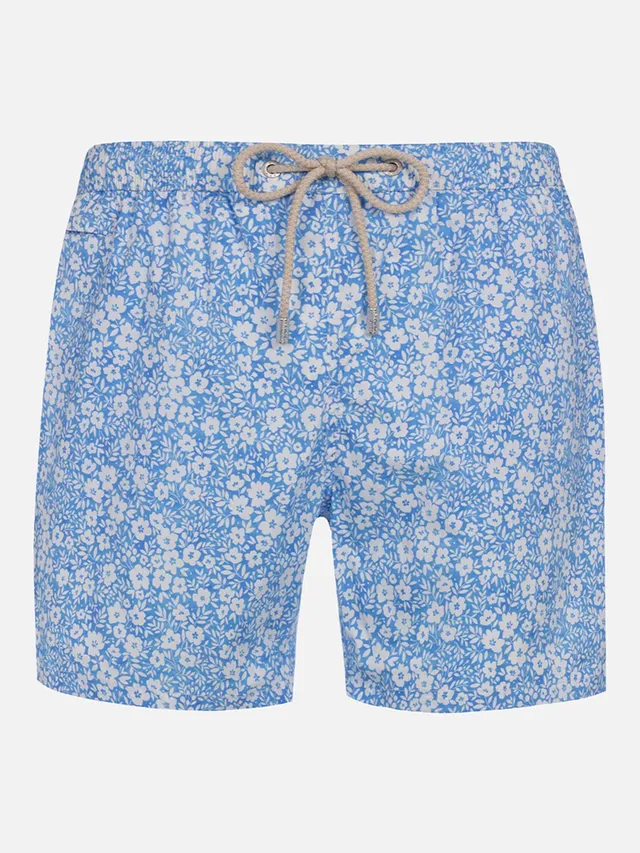 mc2-saint-barth-costume-uomo-comfort-light-azzurro-fiori-asciugatura-rapida image 1