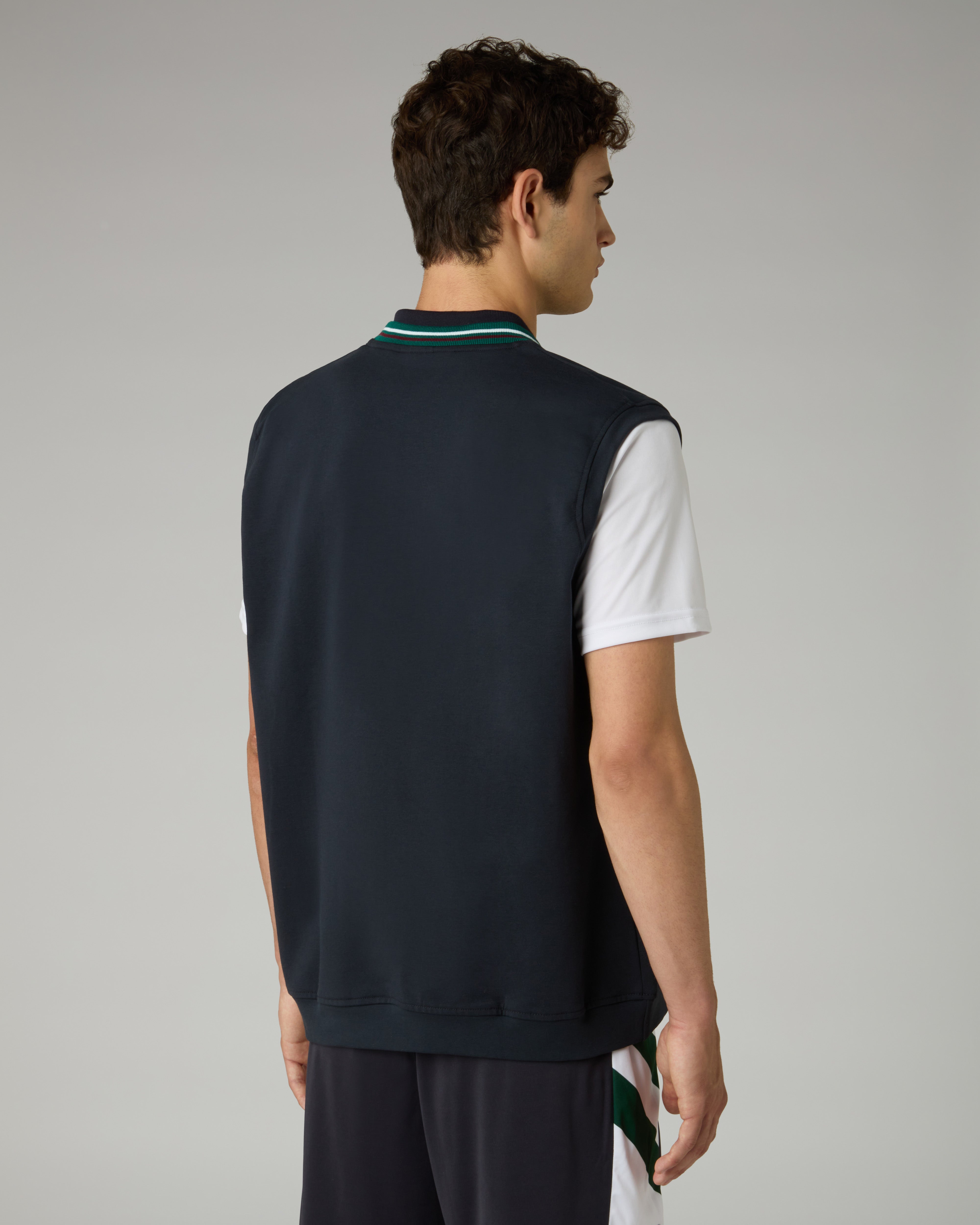 australian-classic-gilet-gilet-felpa-blu-navy image 3