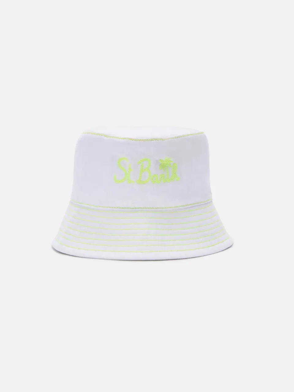 mc2-saint-barth-patmos-cappello-pescatore-cotone-bianco-ricamo-st-barth image 1