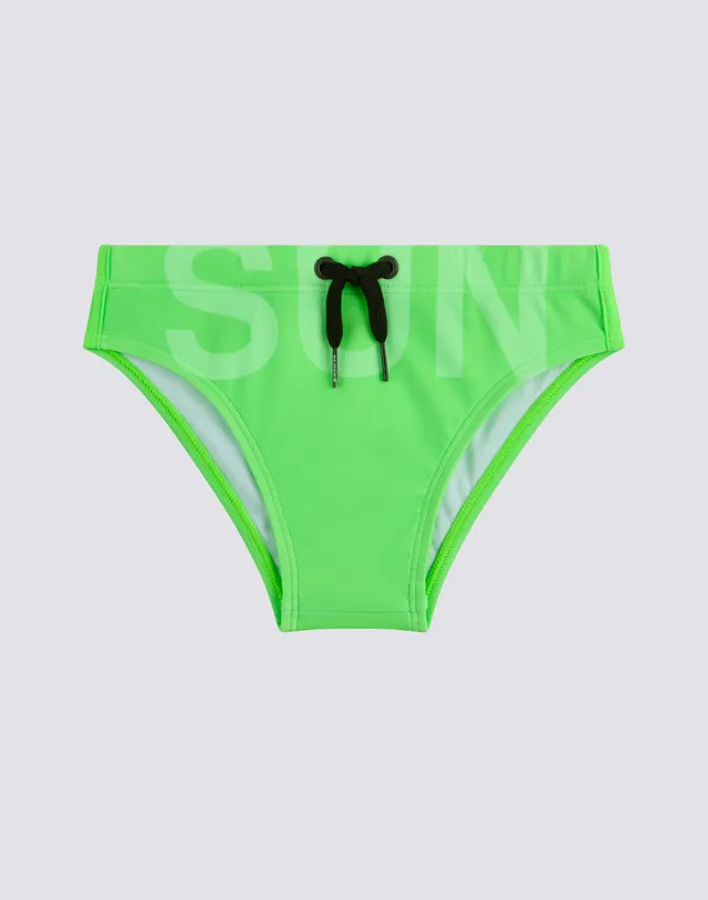 sundek-slip-mare-bambino-bicolor-con-logo image 1