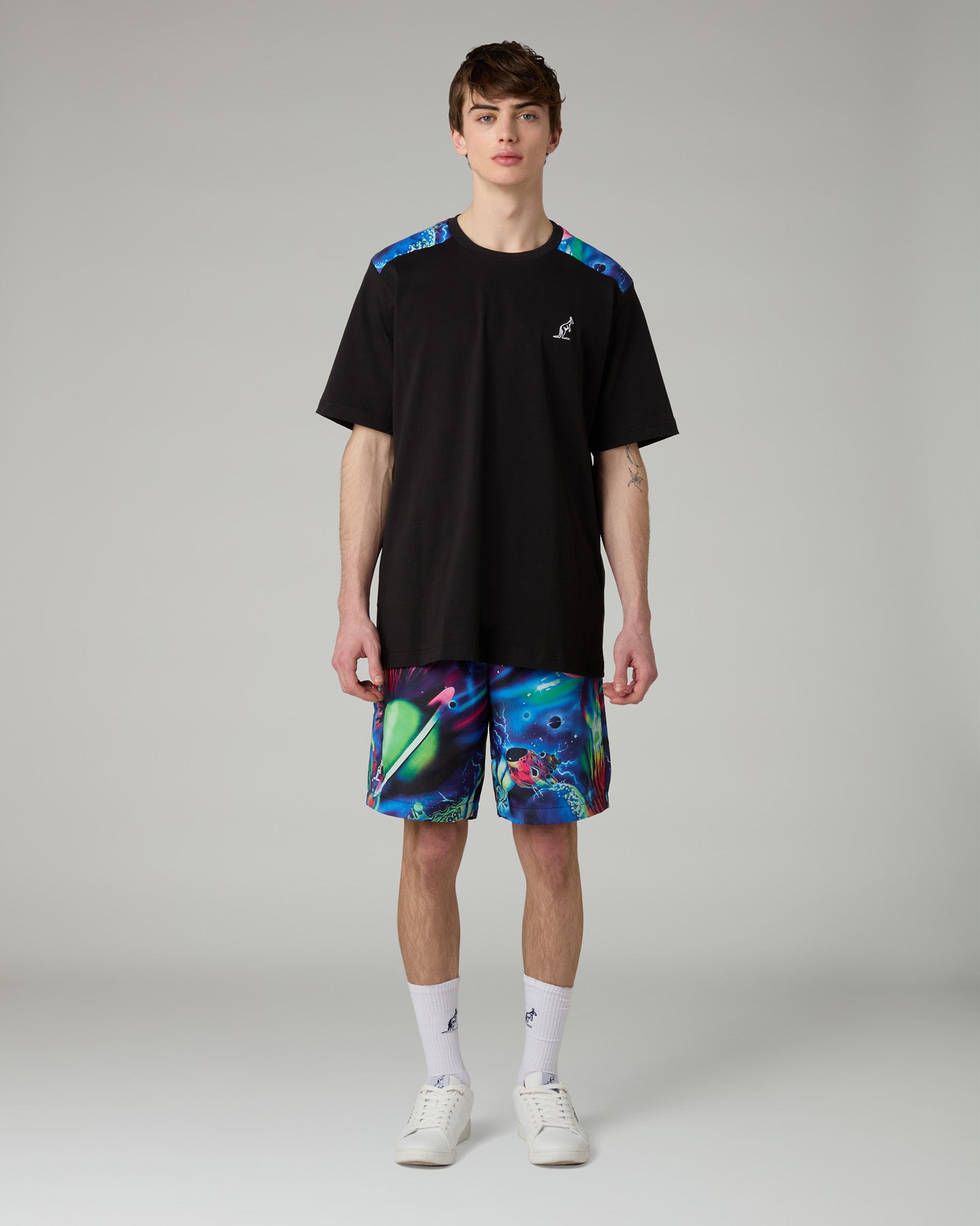 australian-planets-insert-t-shirt-nero-t-shirt-cotone-smash image 2