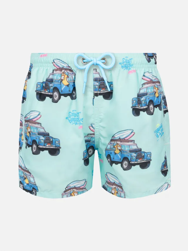mc2-saint-barth-costume-mare-jean-lighting-bambino-in-poliestere-riciclato-con-s image 1