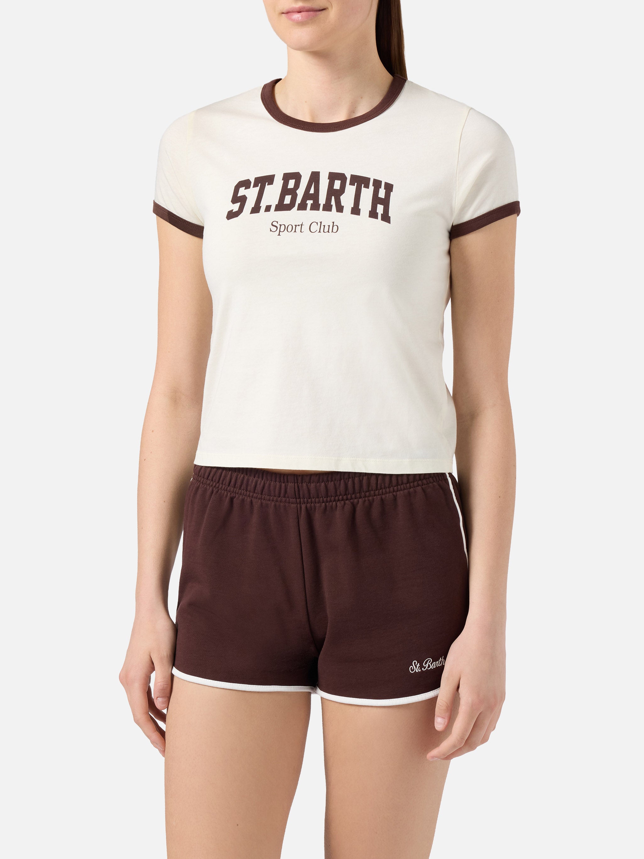 t-shirt-emilie-string-mc2-saint-barth-bianca-con-stampa-sport-club image 2