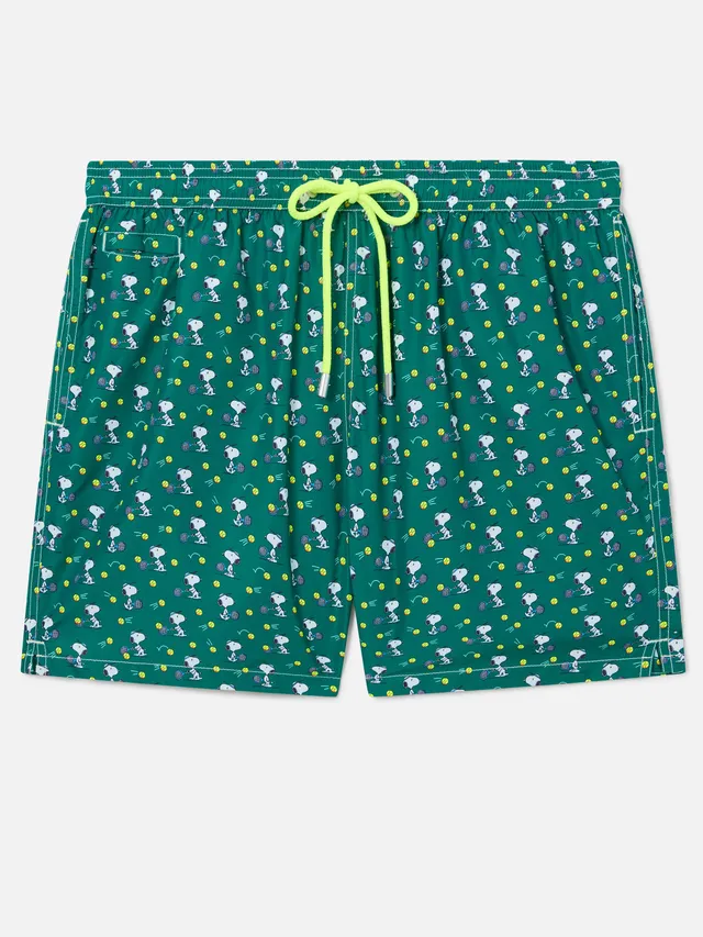 mc2-saint-barth-costume-mare-lighting-micro-verde-con-stampa-snoopy-tennis-speci image 1