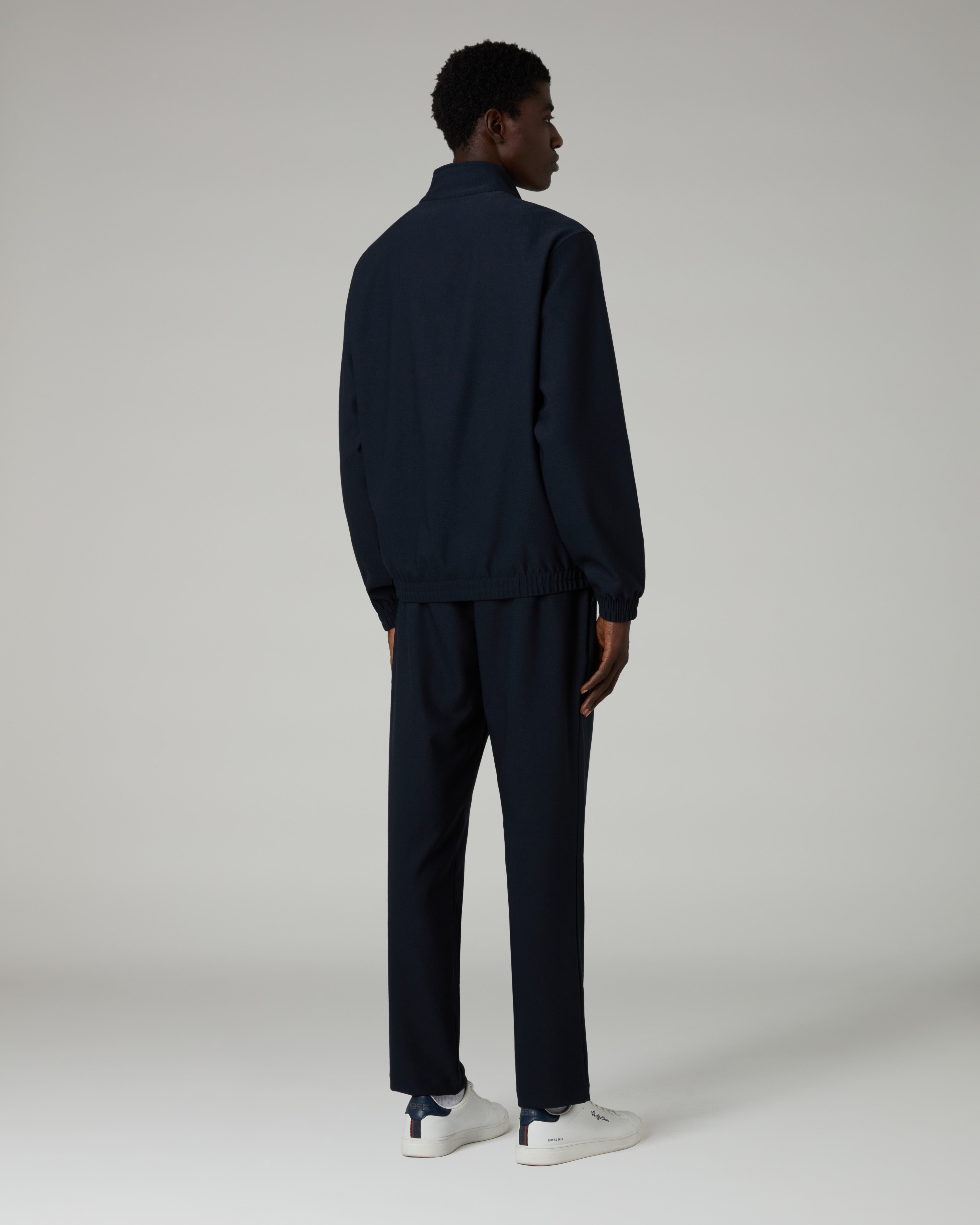 australian-oblivion-tracksuit-tuta-uomo-in-gabardine-wool-hand-blu-eclipse image 2