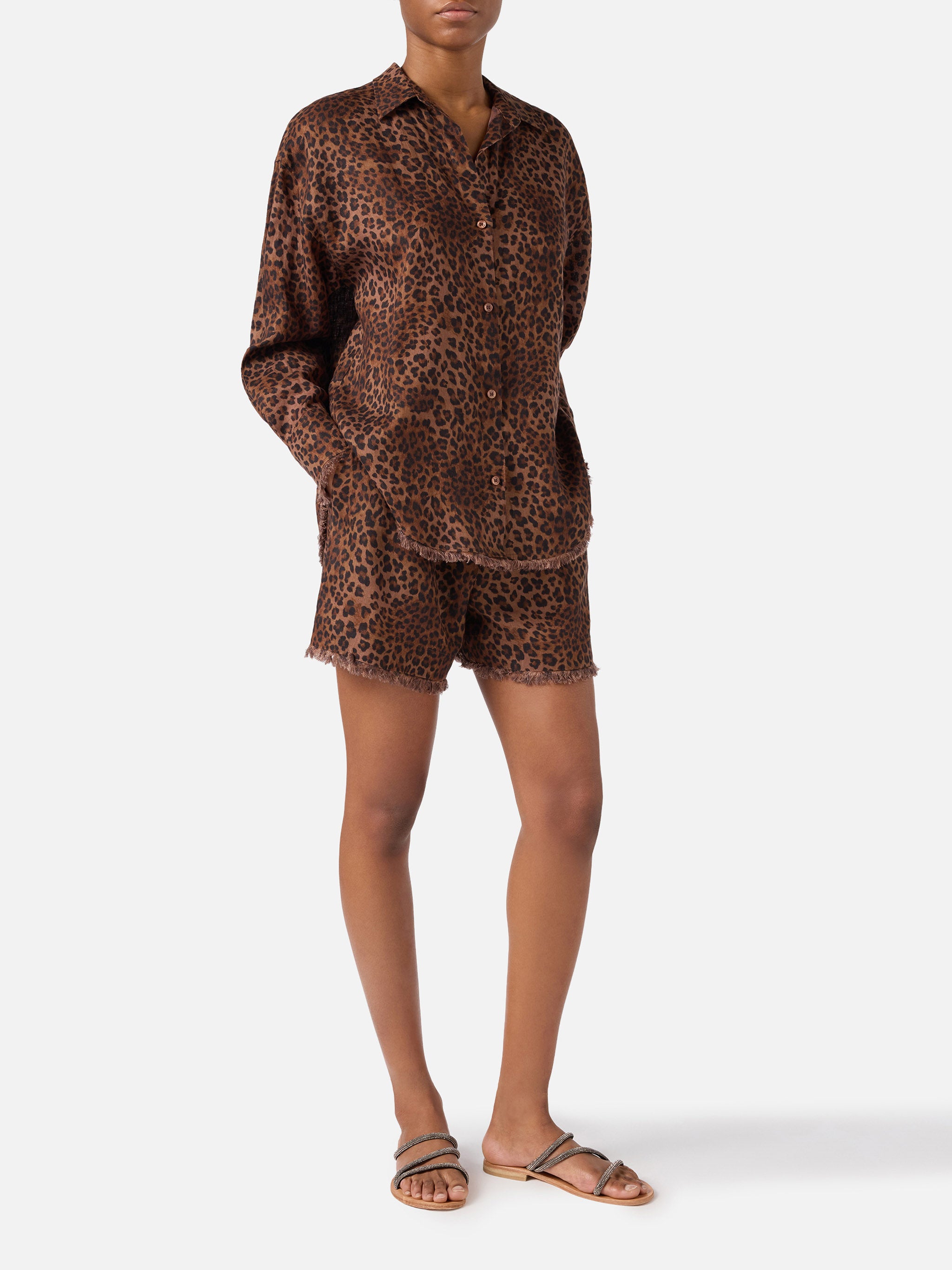 camicia-cristal-mc2-saint-barth-in-lino-con-stampa-leopardata image 2