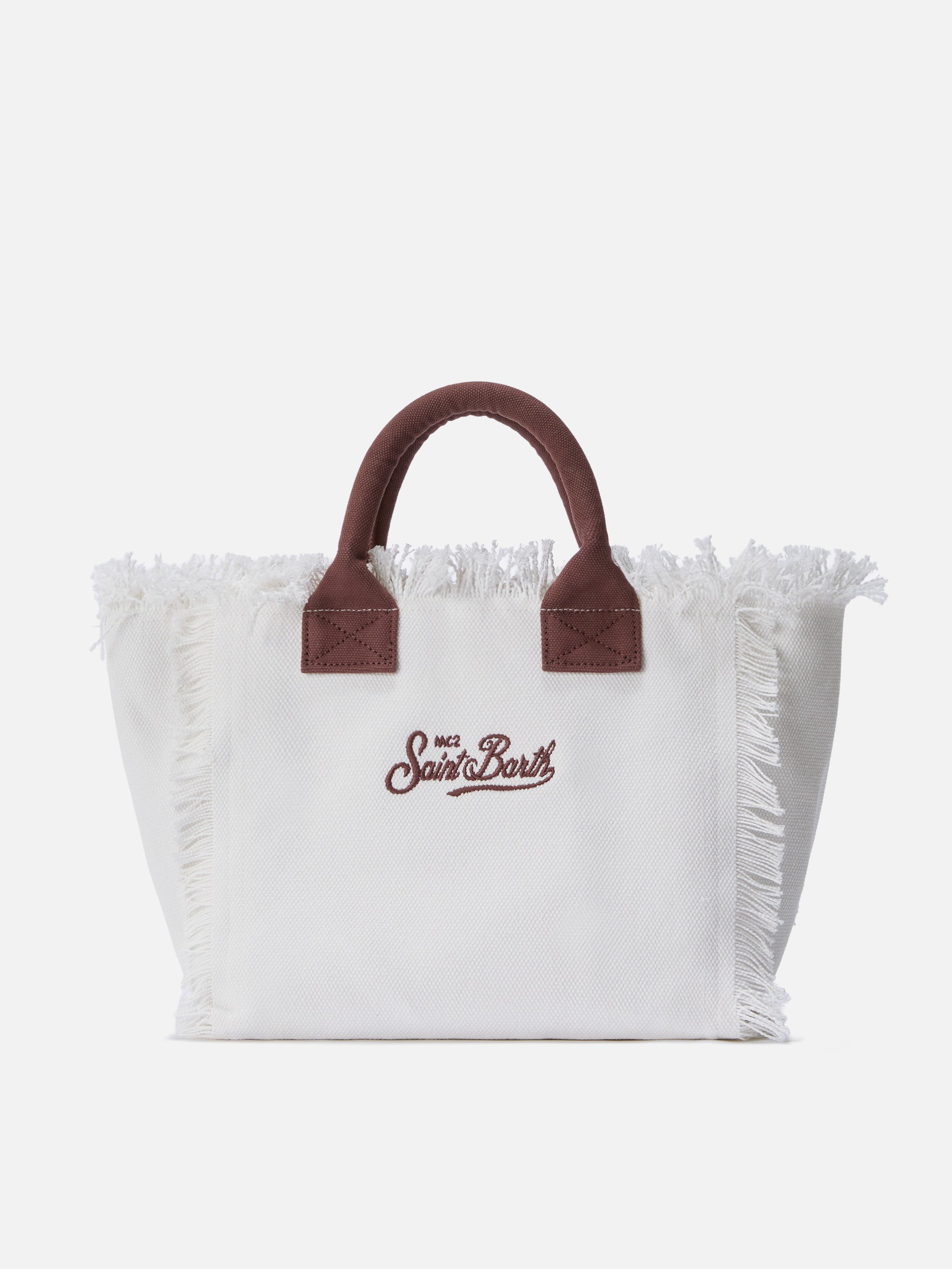 mc2-saint-barth-colette-borsa-canvas-bianca-con-patch-logo-animalier image 4