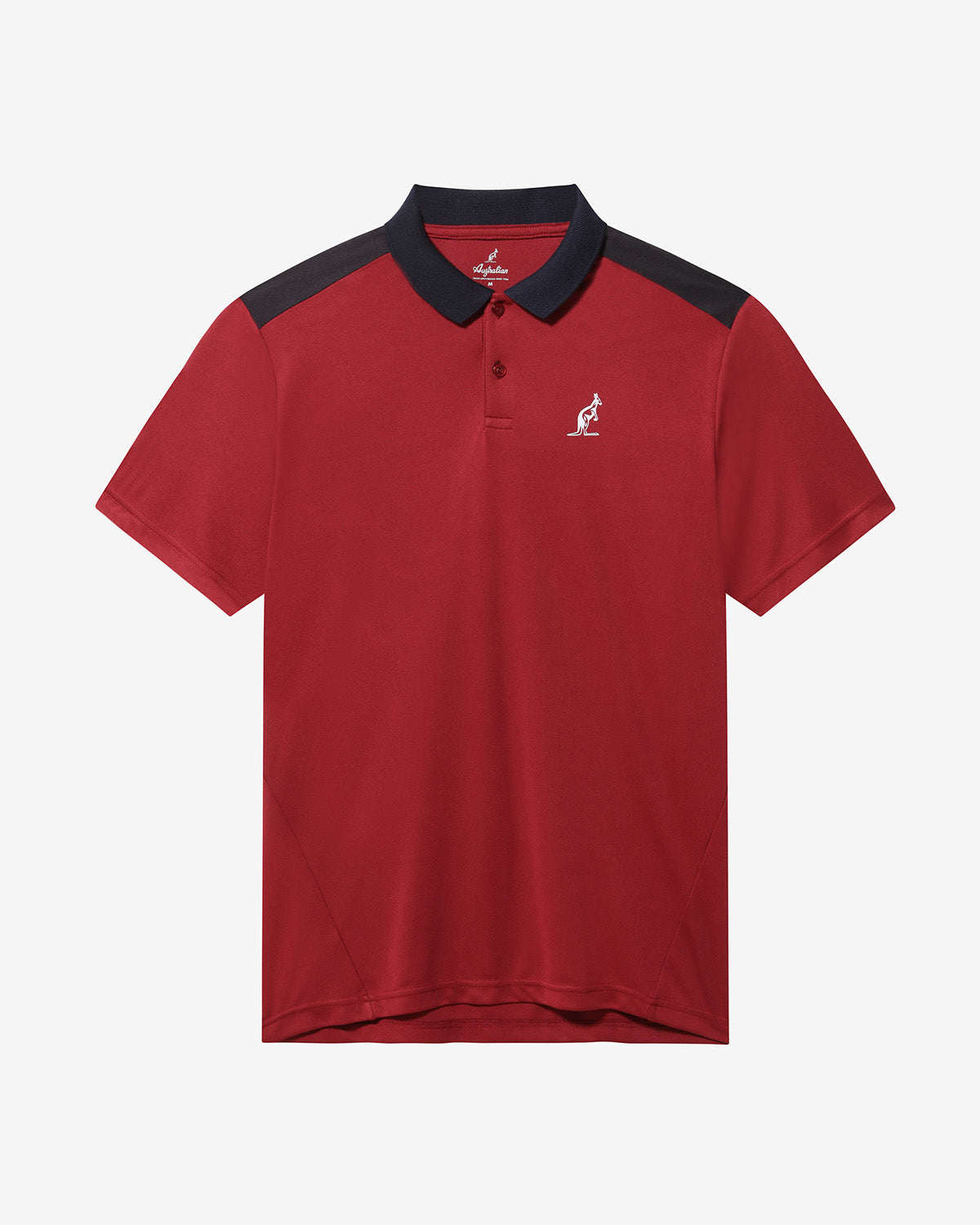 australian-energy-polo-shirt-tennis-polo-ace-bordeaux-performance image 5