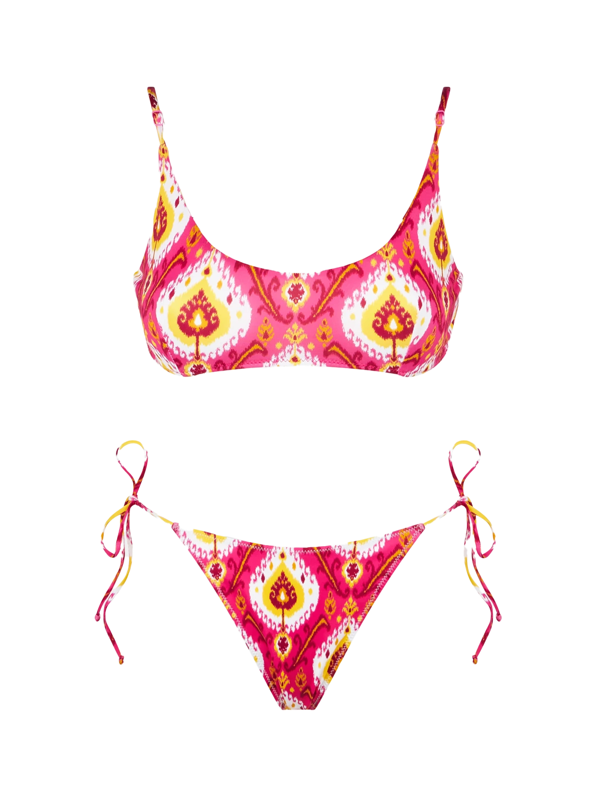 mc2-saint-barth-judy-norah-bikini-bralette-stampa-ikat-multicolor image 1