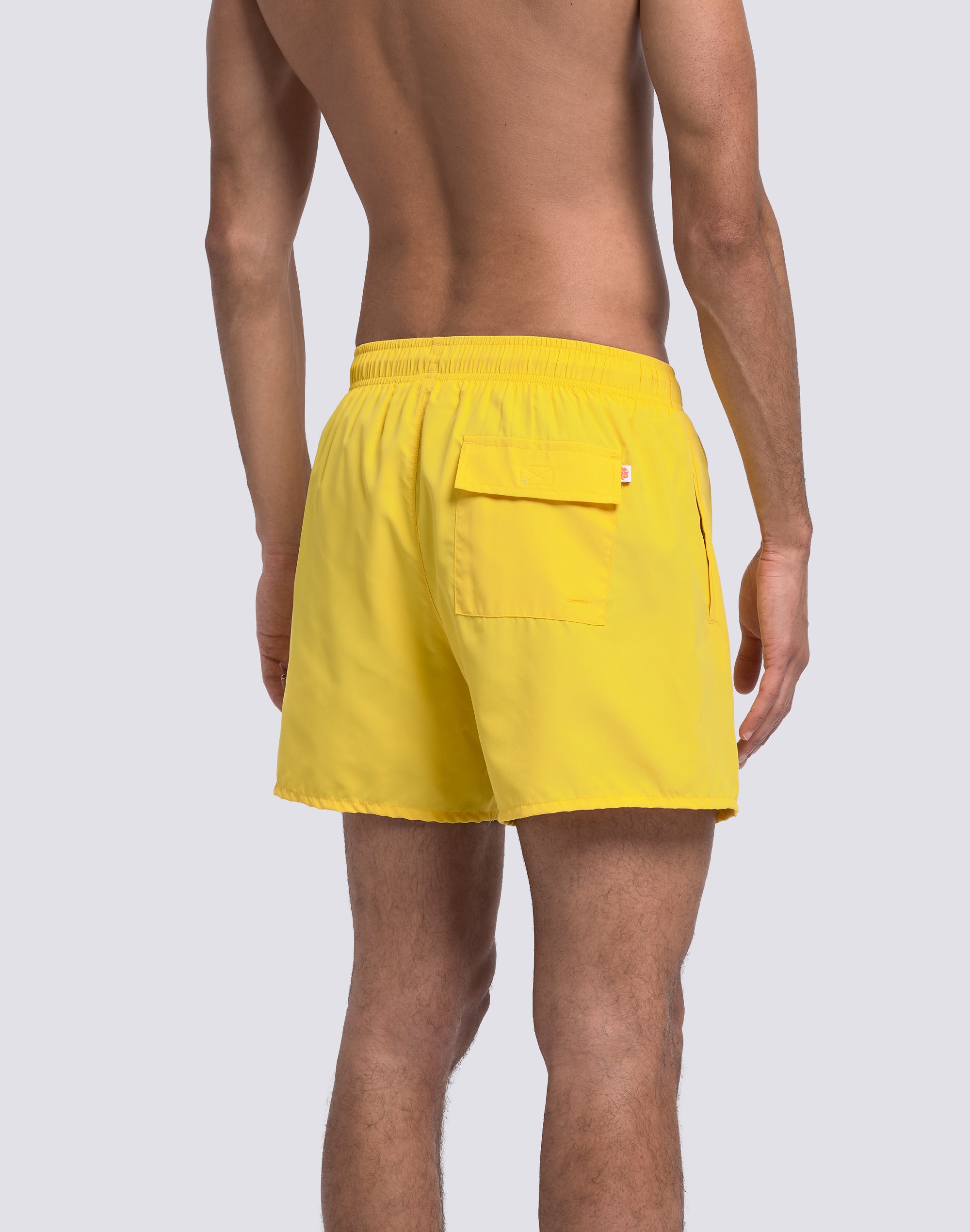 sundek-costume-boxer-mare-uomo-corto-38-cm-nylon-micropeach-vita-elasticata image 5